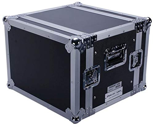 Vigorous Fly Drive Case Engineered To Hold 8u Effect Units In 14-inch Standard Depth Heavy Duty Pre-tapped Rack Rails Including Mounting Hardware Removable Front & Rear Cover DEEJAY LED TBH8UED