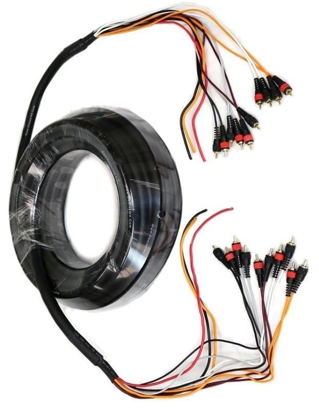 DEEJAY LED - TBHMEDUSA52FTRCA - Medusa 52ft RCA to RCA Crossover