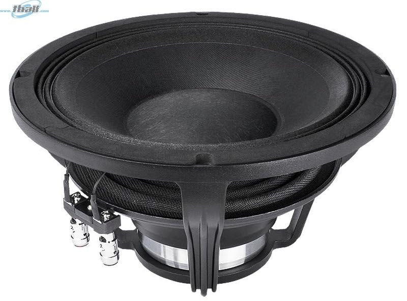 Deejayled FAITALPRO 10FH500-4 10-inch Midbass Speaker 4-Ohms with 3-in Voice Coil 500 Watt Rms 1000 Watt Max Power Capacity Triple Roll Surround Neodymium Magnet
