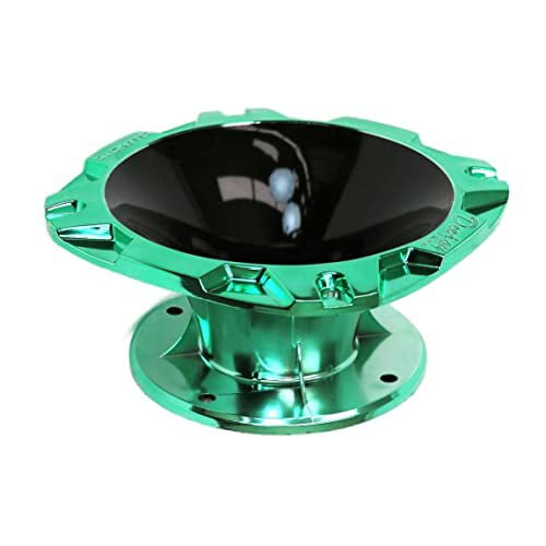 Deejay Led TBH2INSHORTBKGRE Djl Short 2" Bolt On Horn Black Green