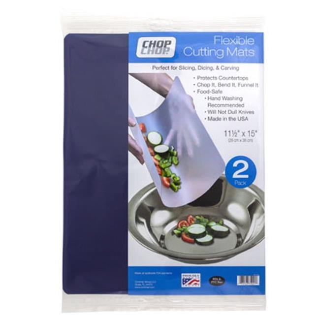 Regent Products 11.5 x 15 in. Flexible Cutting Mats, Blue - Pack of 2