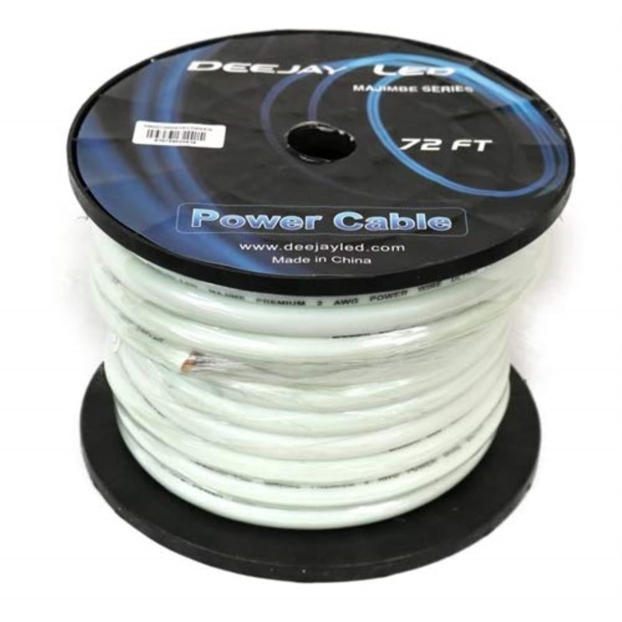 2 Gauge 72 FT 100% Copper Power Cable Us