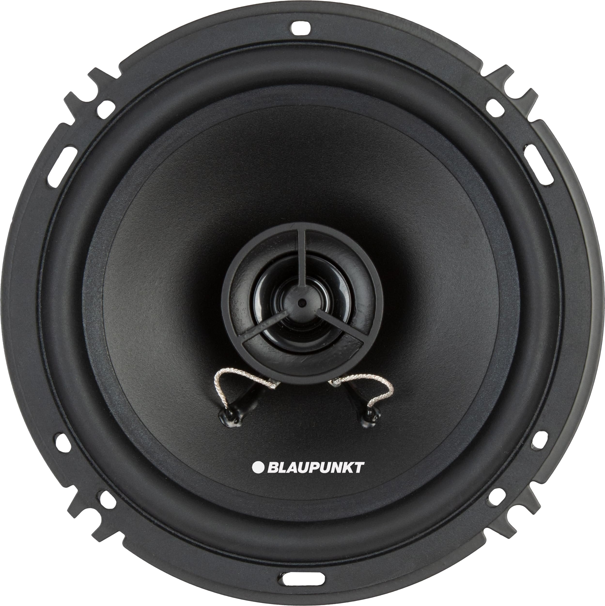 BLAUPUNKT BPS-E652 6-inch 2-Way Car Speakers 80W with Grilles - High-Fidelity Sound, Durable Construction, Easy Installation - Includes 2 Speakers Bundle with Gravity Magnet Phone Holder