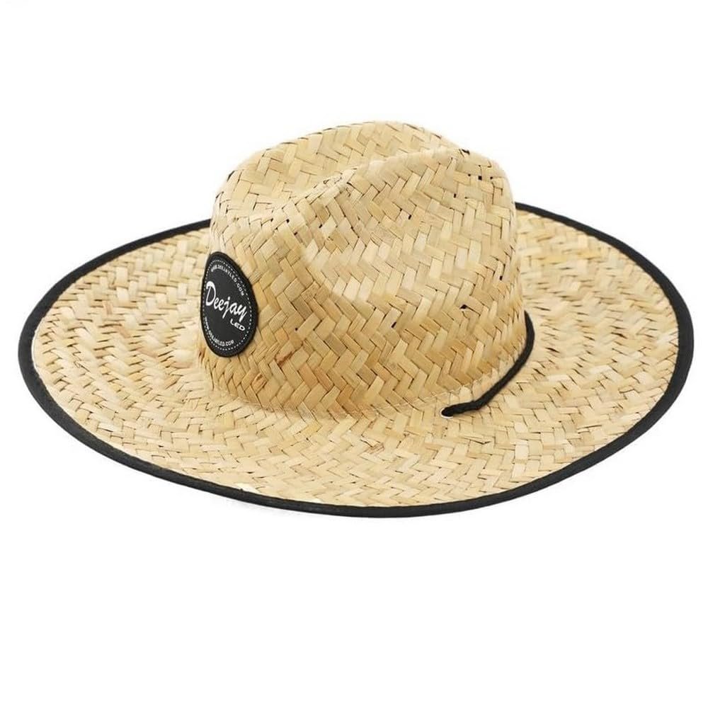 DJLA Straw HAT Black