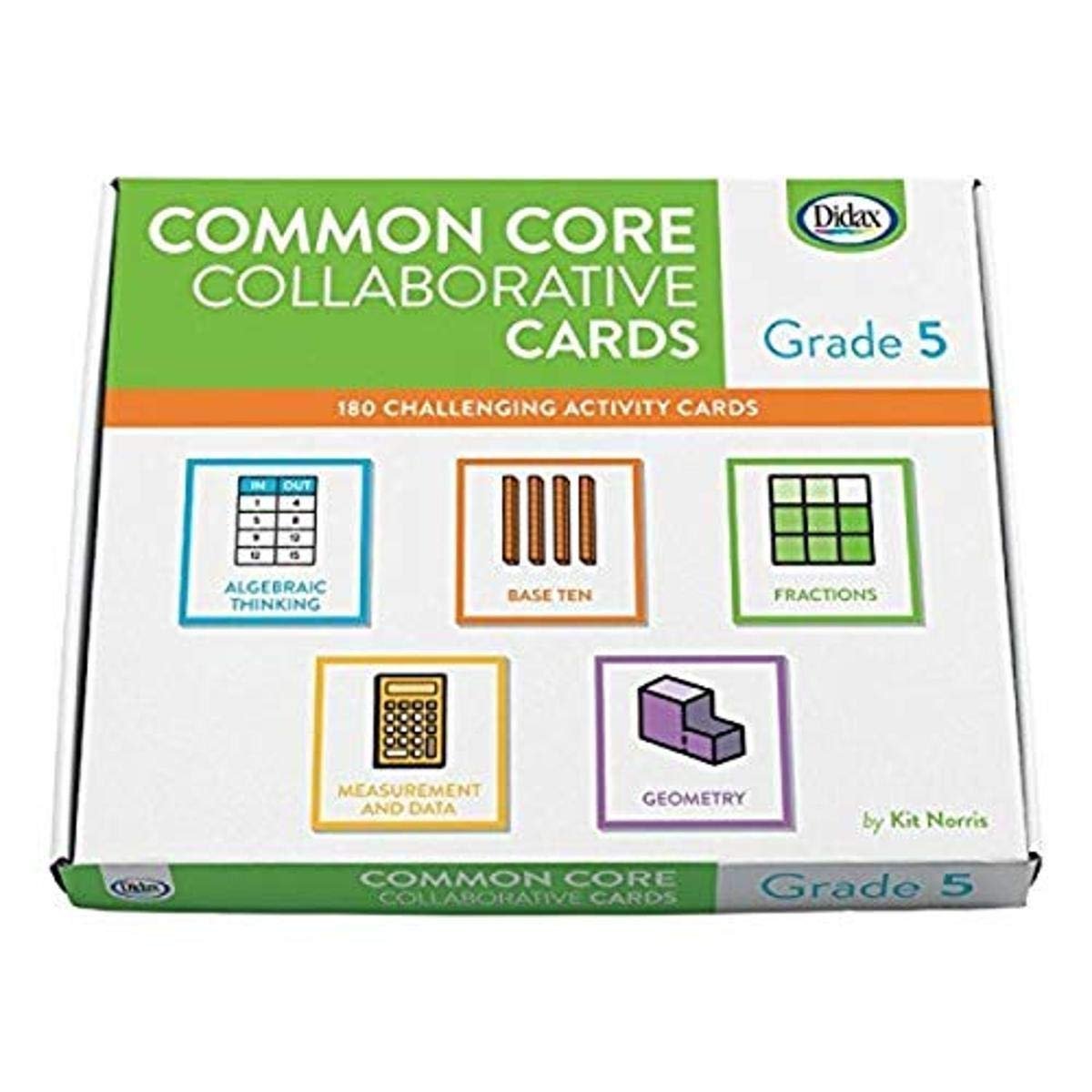 Didax Educational Resources Common Core Collaborative Cards, Gr.5