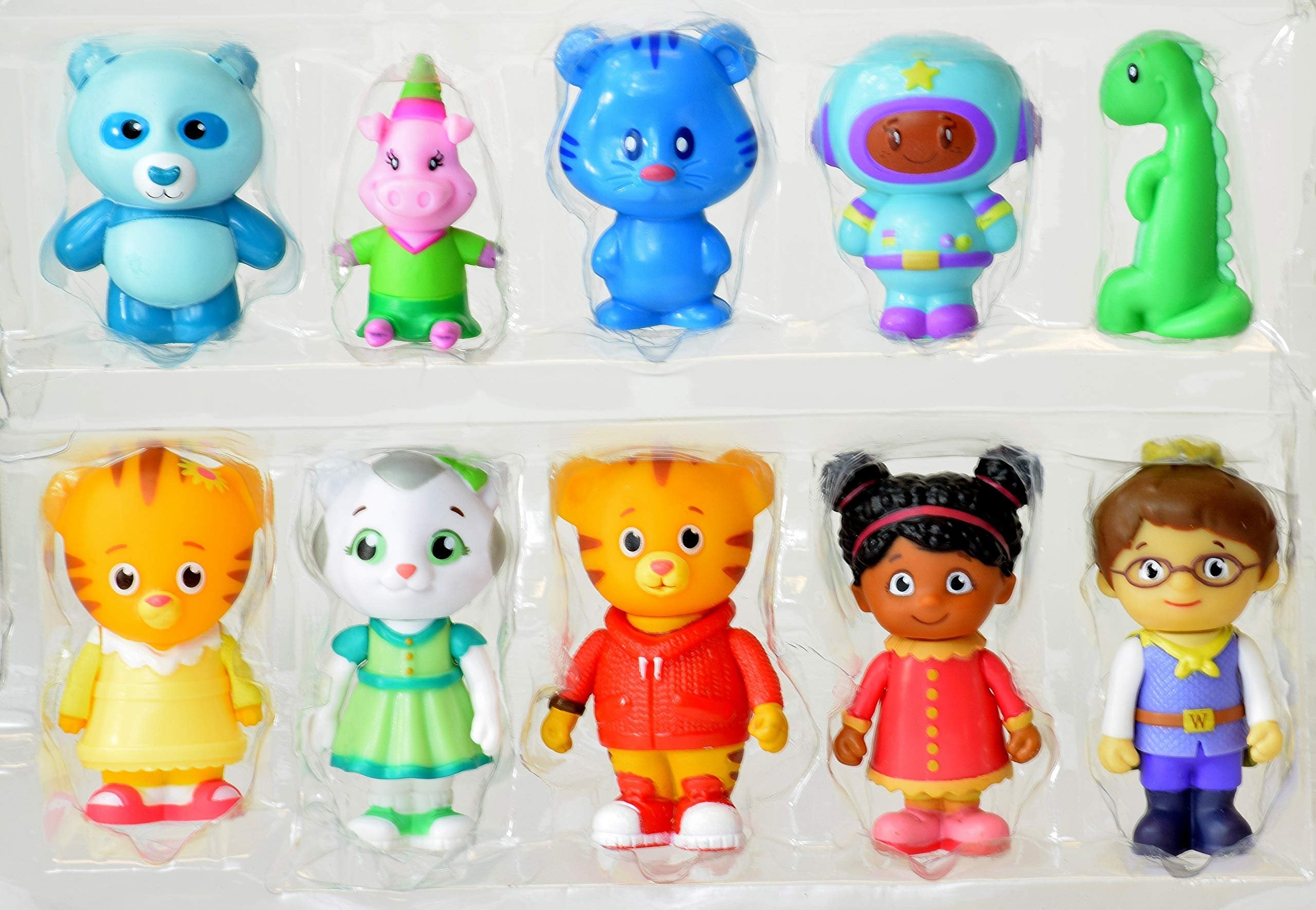 Daniel Tiger's Neighborhood - Friends & Stuffies exclusive figure set 10 piece