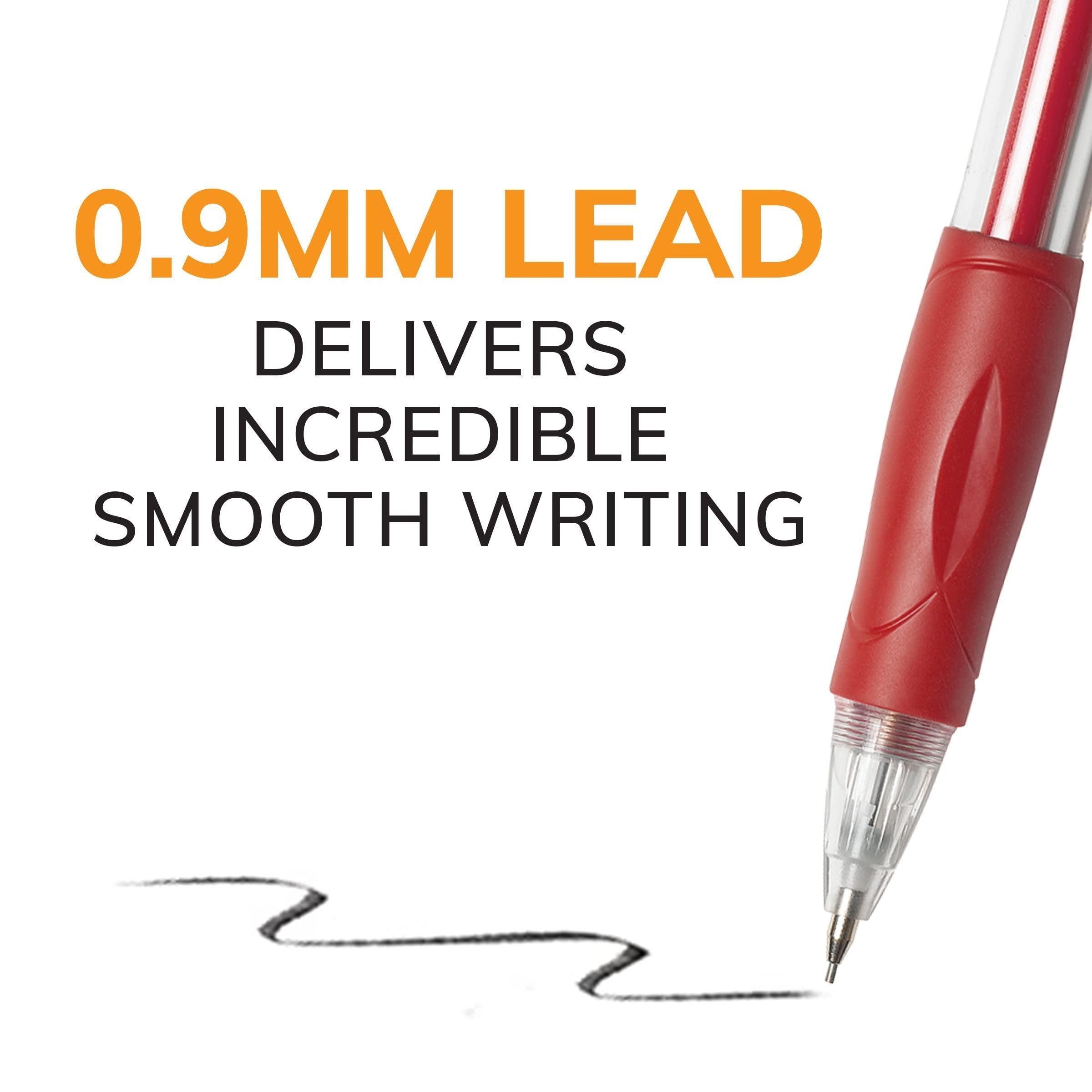 BIC Velocity Mechanical Pencil, Refillable, Thick Point (0.9 mm)
