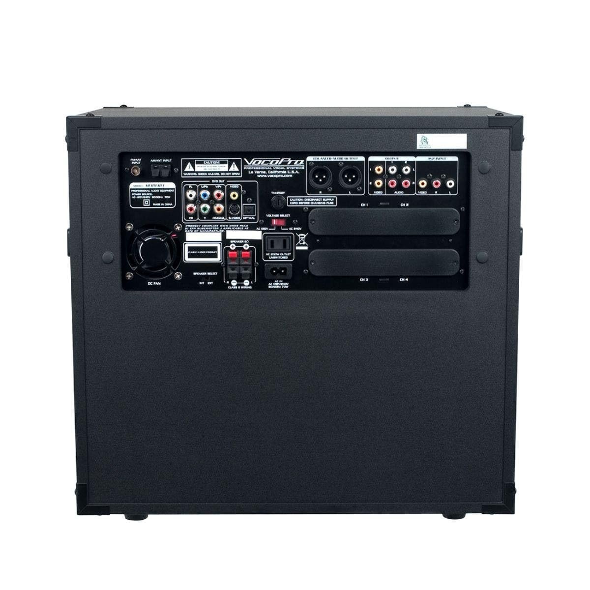 VocoPro, 4 Karaoke System-Portable, Black (Hero-REC-BT)