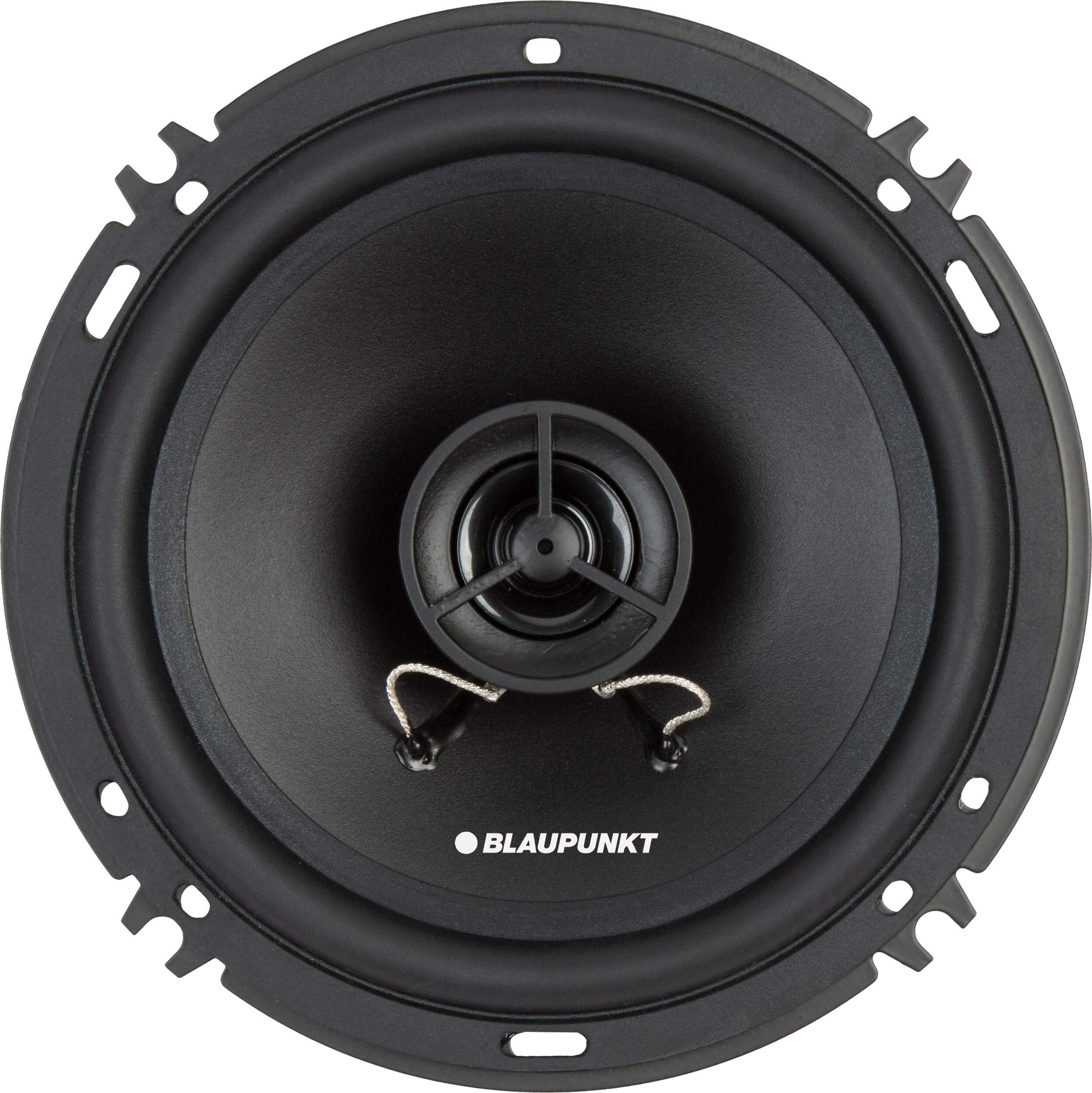 BLAUPUNKT BPS-E652 6-inch 2-Way Car Speakers 80W with Grilles - High-Fidelity Sound, Durable Construction, Easy Installation - Includes 2 Speakers Bundle with Gravity Magnet Phone Holder