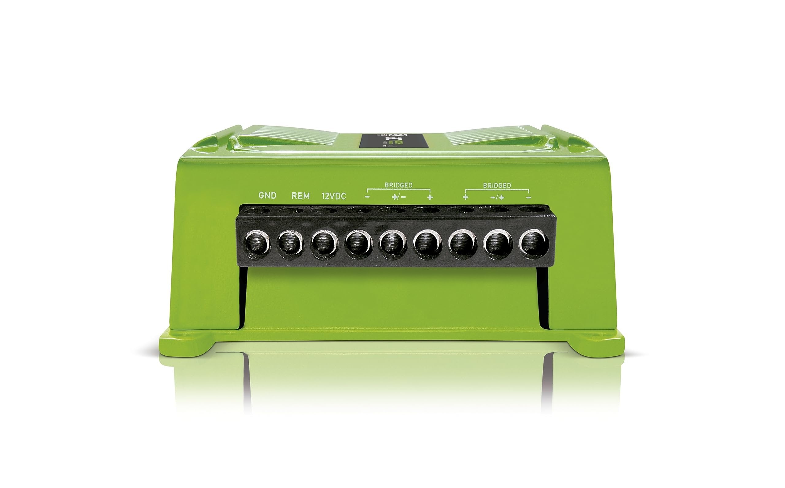 Banda Audioparts BD800.42OHMGREEN 800 Watts 4 Channel 2 Ohm Full Range Car Audio Amplfier 4 x 200 Watt Rms 4 Ohms Bridged - Green