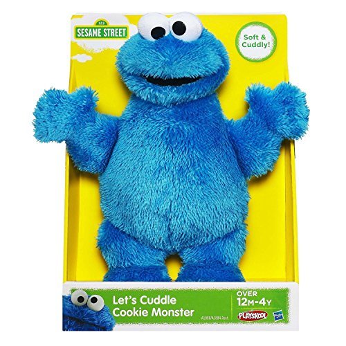 Sesame Street Playskool Let's Cuddle Cookie Monster Plush (Amazon Exclusive)