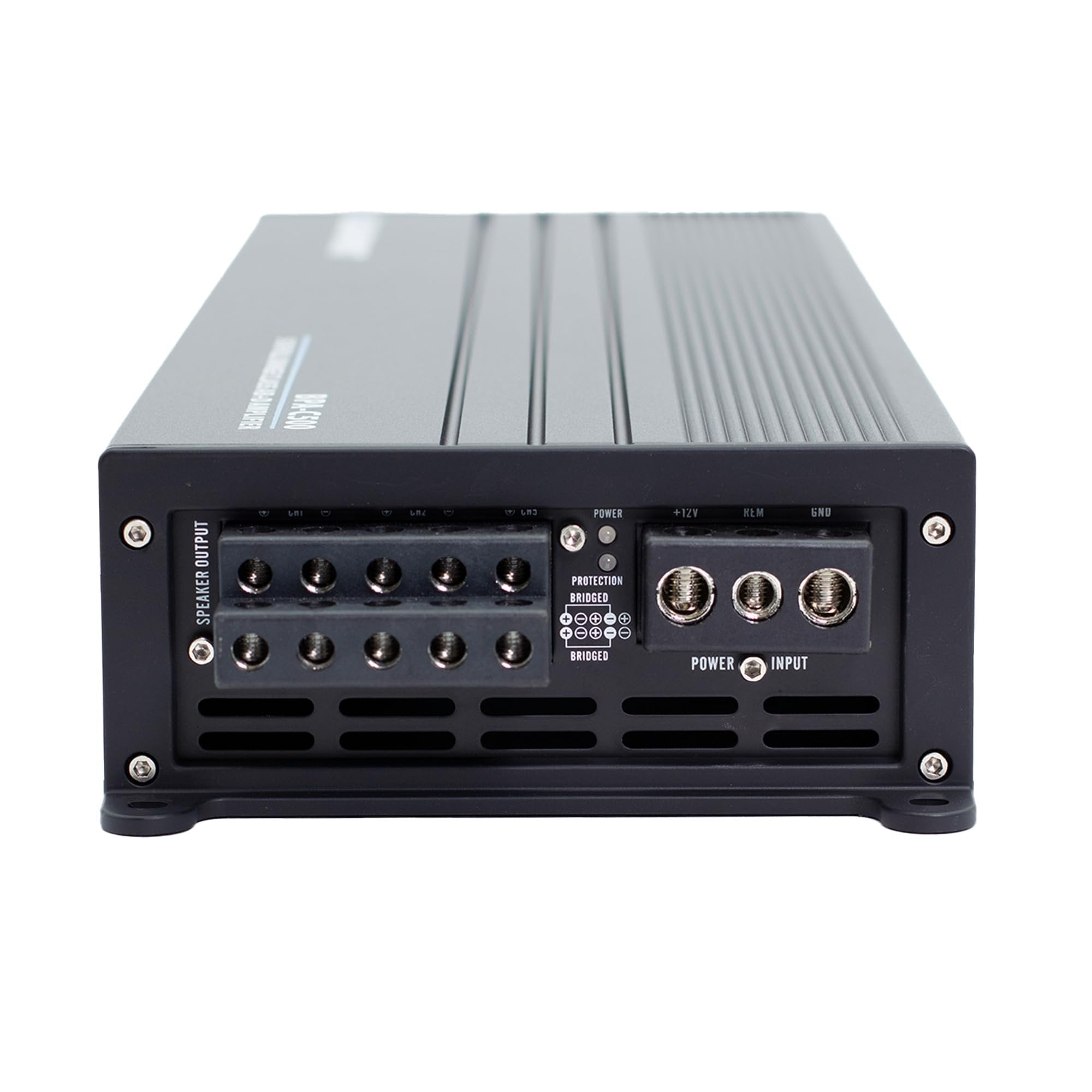 BLAUPUNKT BPA-C500 Elite Car Audio Class AB + Class D 5-Channel 3600W Stereo Amplifier Bridgeable Bundle with Gravity Magnet Phone Holder