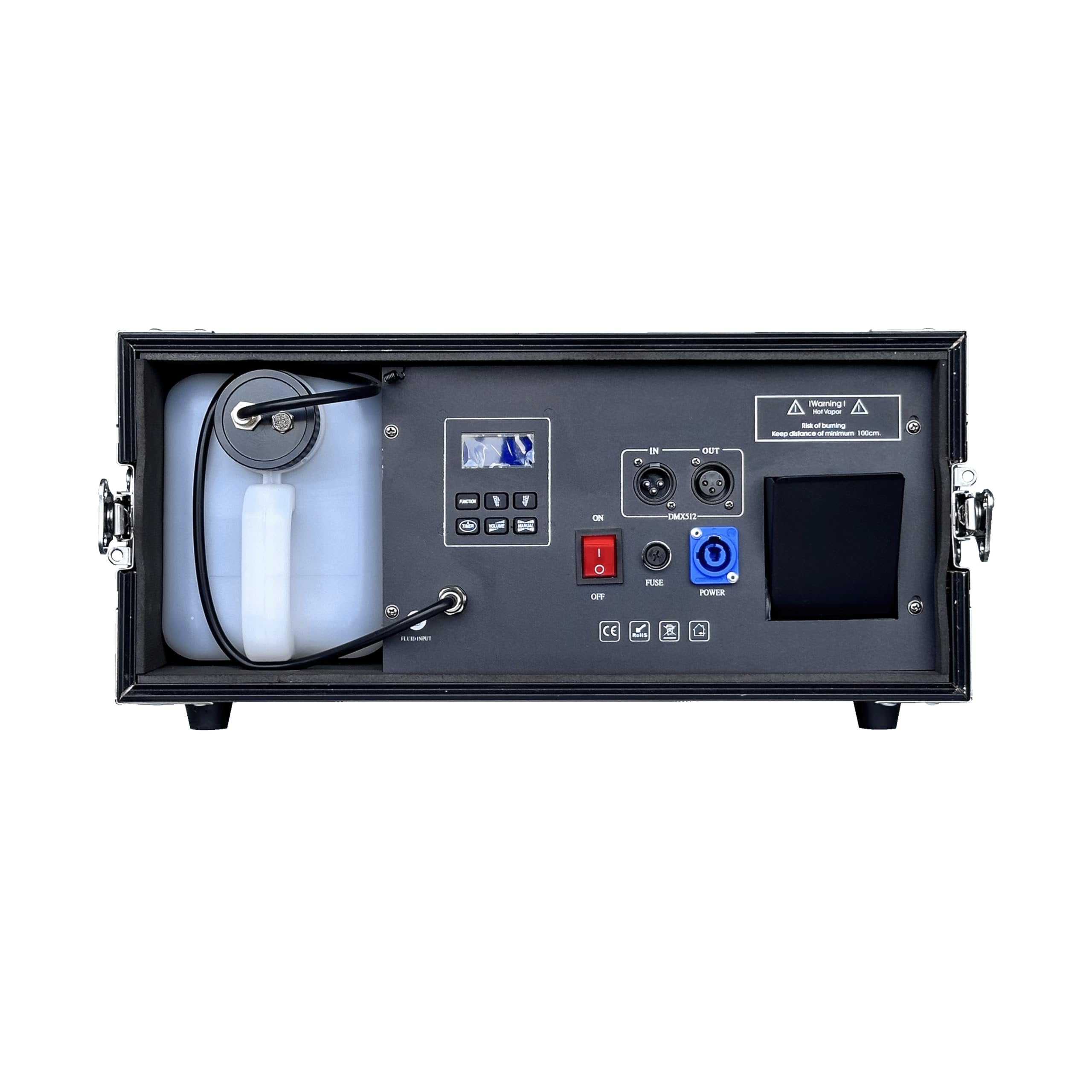 ANTAKIPRO AP-HAZE1200 1200-Watt Entertetaiment Haze Machine With Intergrated Fly-Drive Case