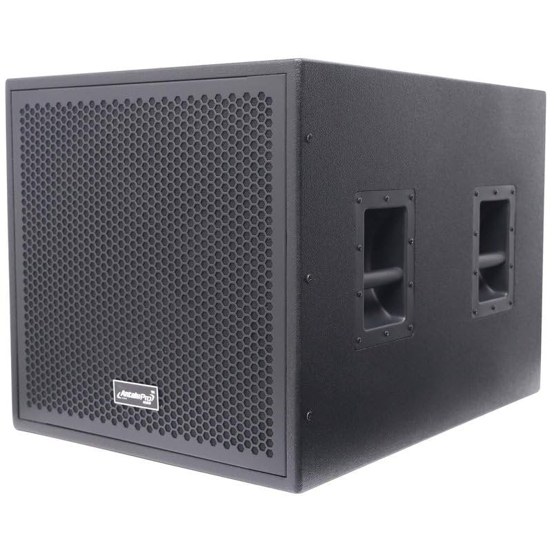 ANTAKIPRO AP-18SUBDSP Powered 18-inch Active Subwoofer with XLR Input Volume Control DSP Digital Signal Processors