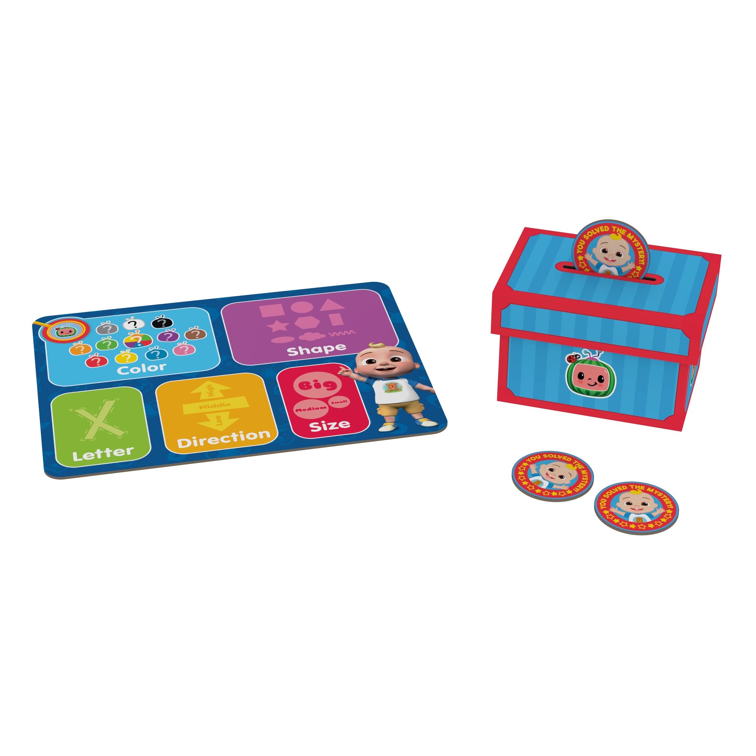 Goliath CoComelon Mystery Hunt Game - Follow The Clues and Guess The Object - Ages 3 and Up, 2 or More Players