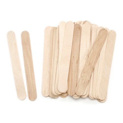 Darice Jumbo Wood Craft Sticks Natural