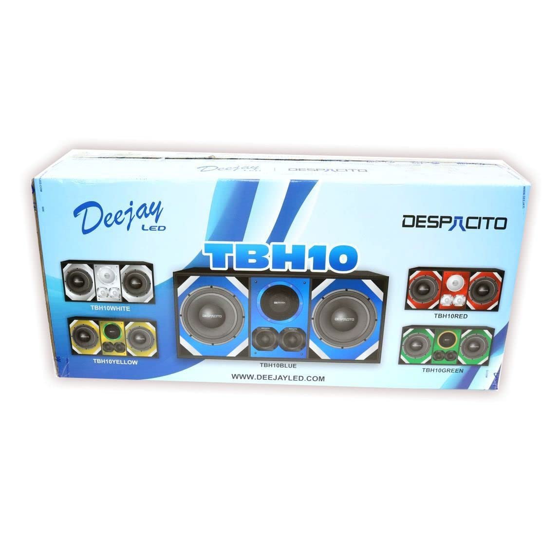 DEEJAY LED TBH10GREEN DEEJAYLED 2 10" Despacito Horn 2 TW Braz