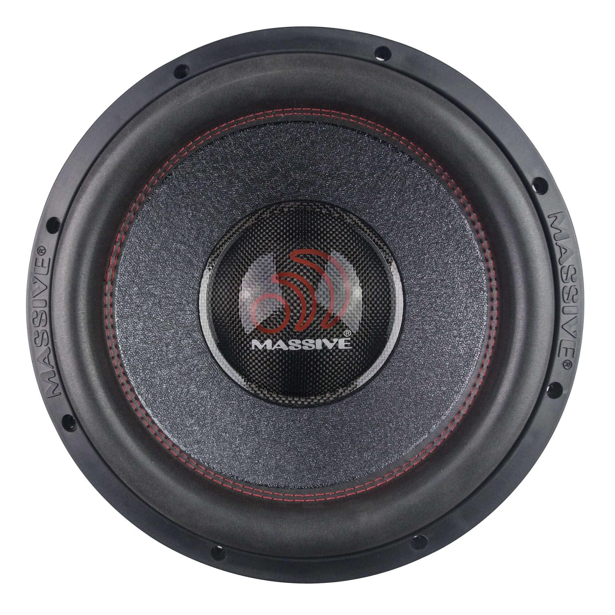 Massive Audio H122X 12-inch 2000 Watts RMS Dual 2 Ohm Mega Subwoofer Direct Input Wires Connection to 3" Voice Coil Reinforced Fiberglass Woven Dust