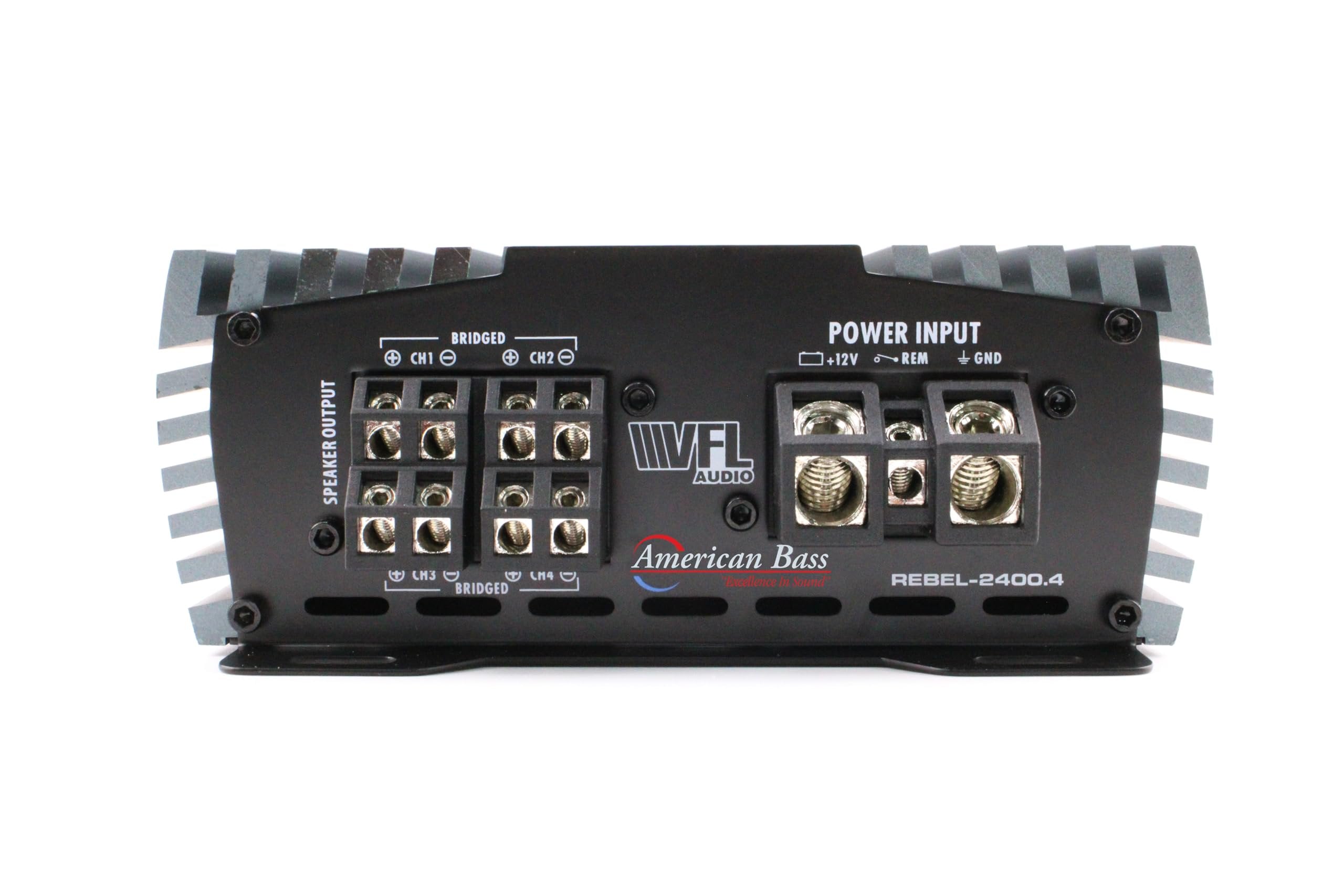 VFL Audio REBEL-2400.4 Class D High Performance Digital Power Amplifier