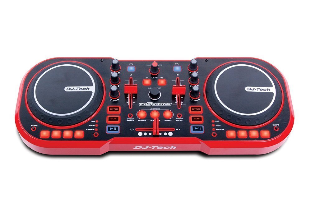 DJTECH A- B Box, USB, Black, 15.16" x 4.06" x 19.65" (MYSCRATCHPACK)