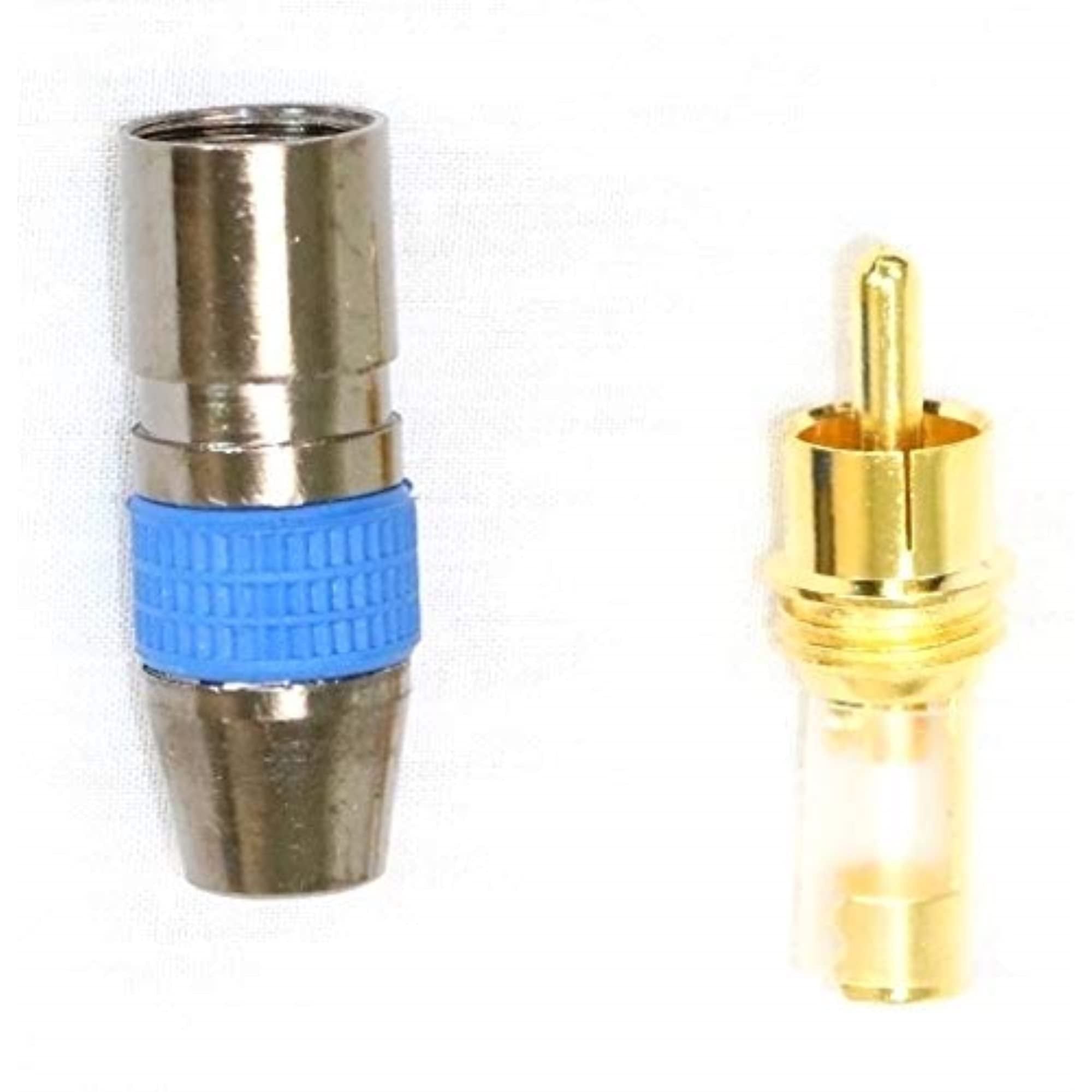 DEEJAYLED RCA Jack Gold Connector Only