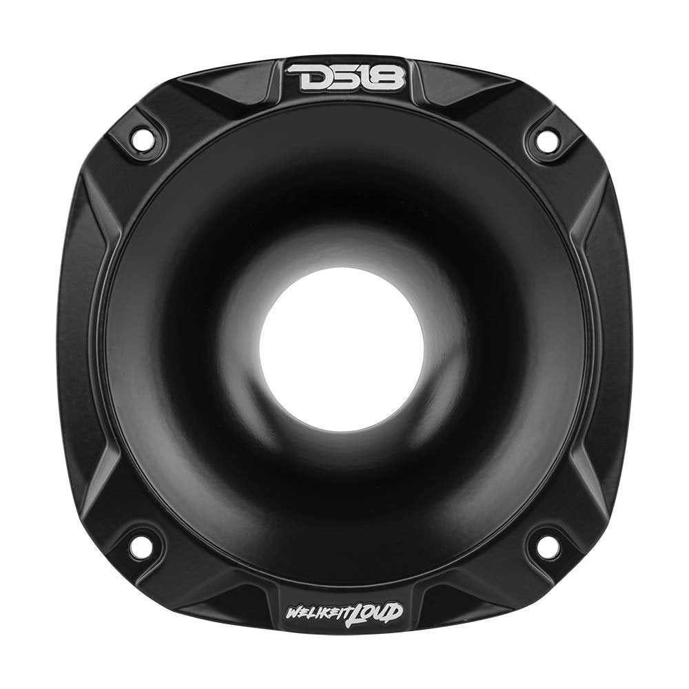 DS18 PRO-HA52/BK 2" 100° Throat Aluminum Bolt On Short Horn (Black)