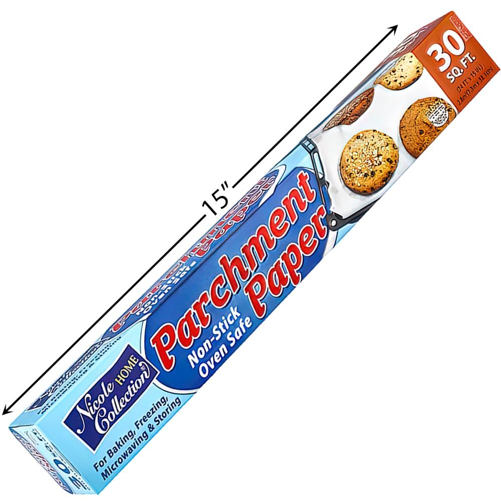 Premium White Parchment Paper - 15" x 24" (1 Pc) - Perfect for Baking, Crafting & Professional Use