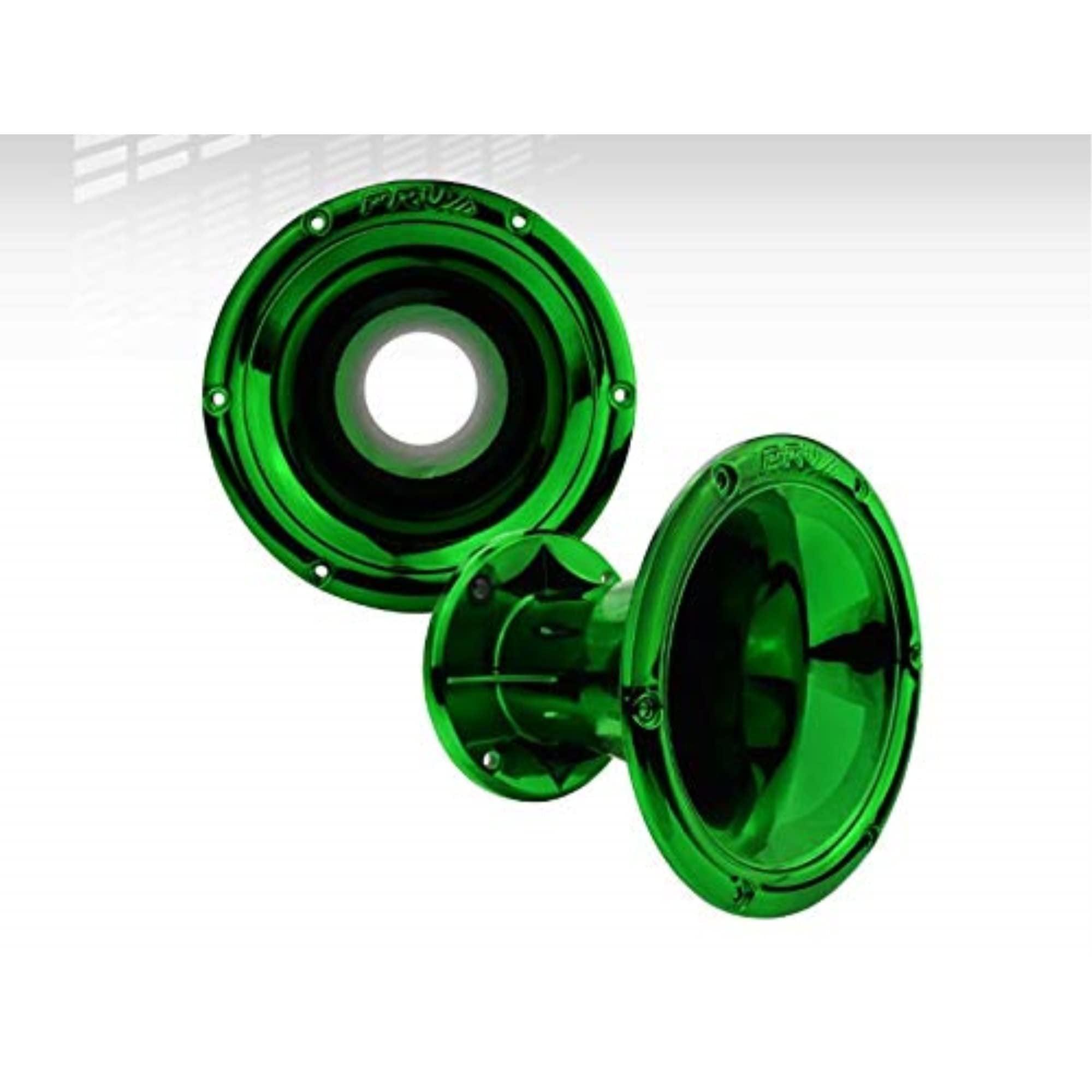 Deejay LED Green Bolt-on Horn Flare with 2-in Throa