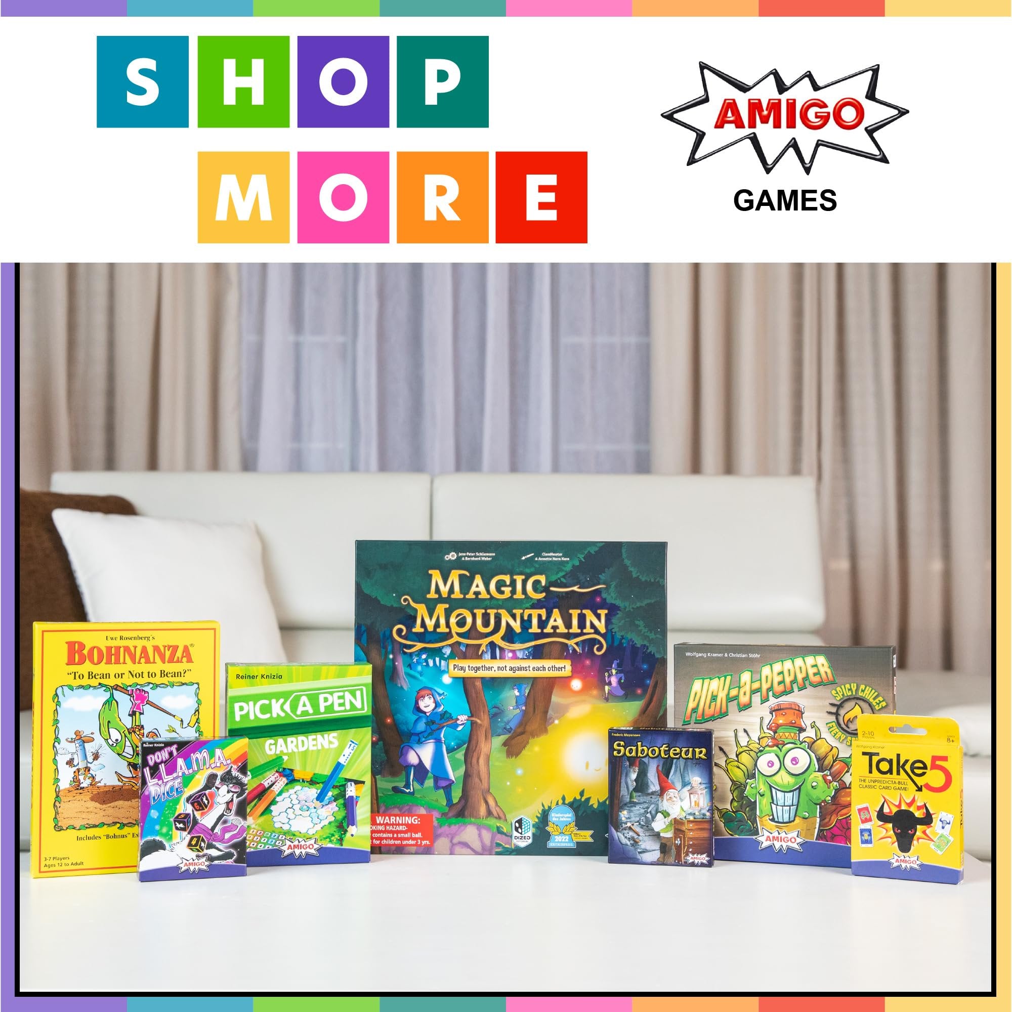 Amigo Games None of a Kind Brainteaser Card Game – A New Kind of Matching Game That is Fun for The Whole Family – for Kids & Adults Ages 7 & Older