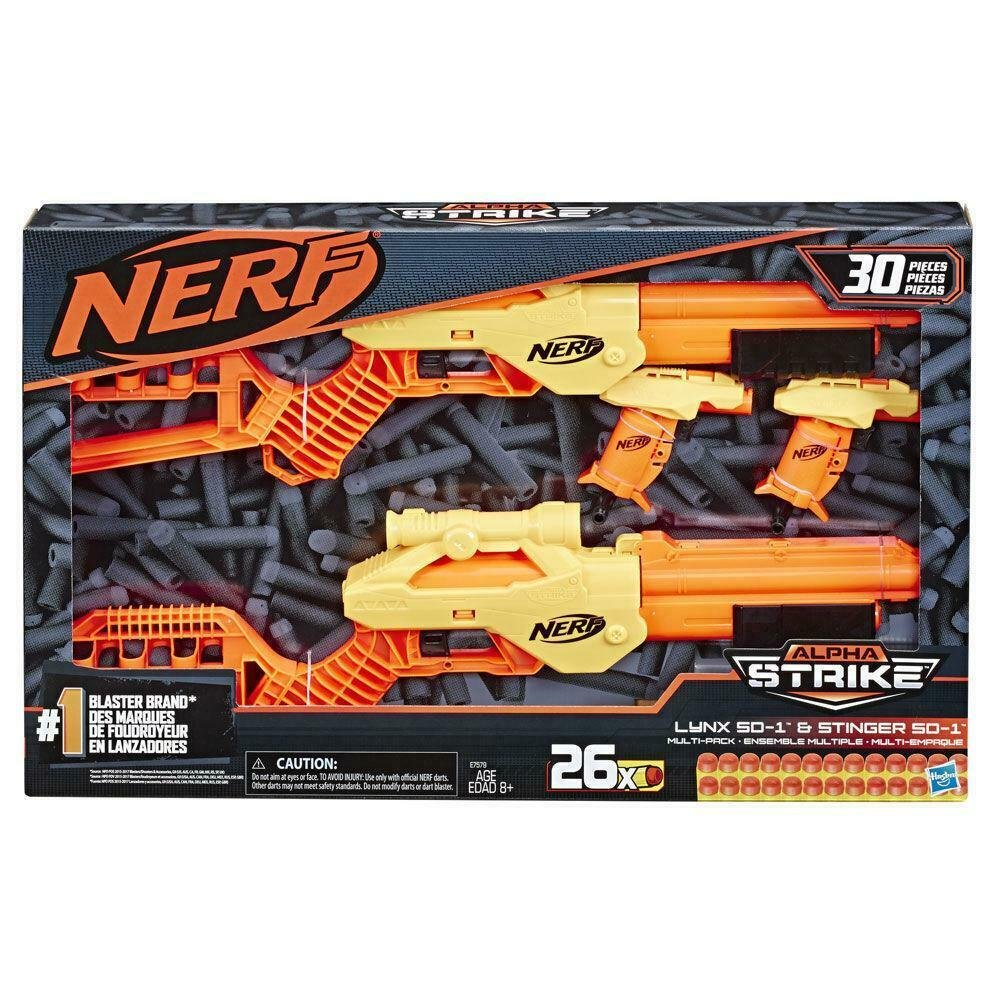 Nerf Alpha Strike Lynx SD-1 & Stinger SD-1
