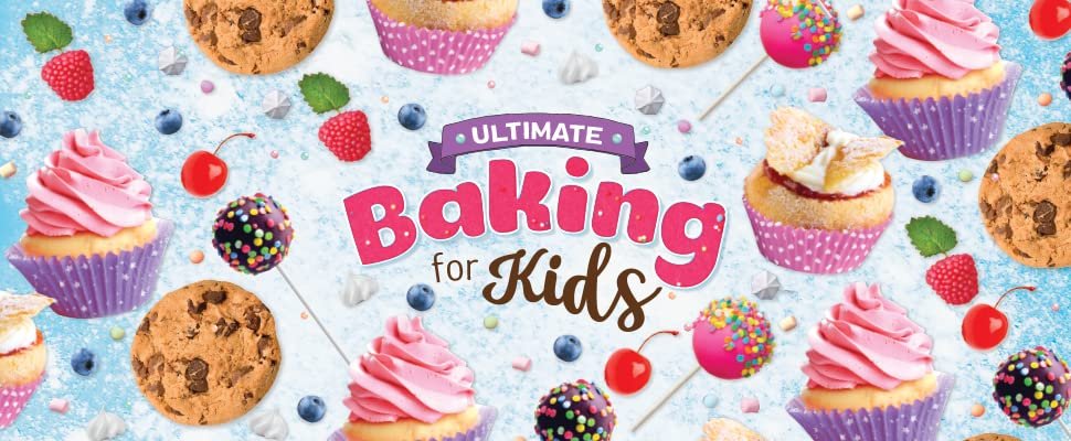 Hinkler Ultimate Baking for Kids Kit - Cookbook, Utensils and Guides - Children's Hobbies - Learn to Bake - Ages 8 to 12, Medium