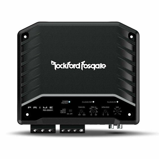 Rockford Fosgate R2-250X1 Prime 250-Watt Full Range Class D Mono Amplifier