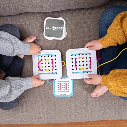 Fat Brain Toys Sew Fast - Fast-Paced Match-The-Picture Brainteaser Game, Ages 8+