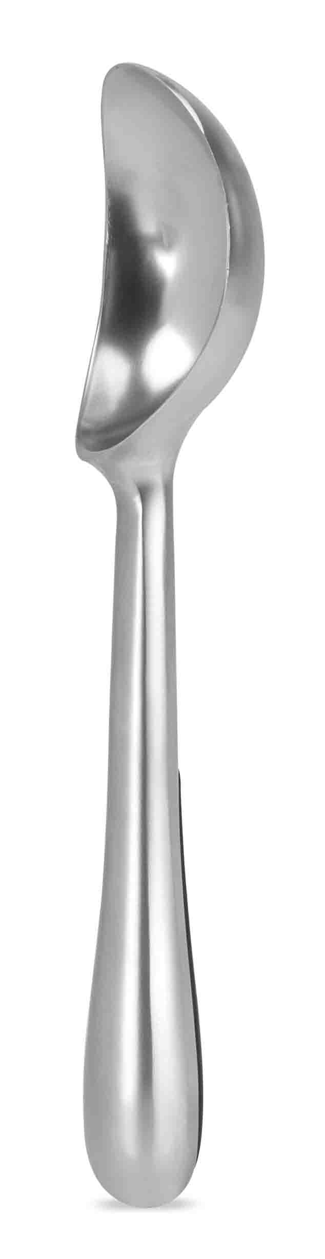 Home Basics Ice Cream Scoop, 6.62" L x 1.50" W x 0.75" H, Silver