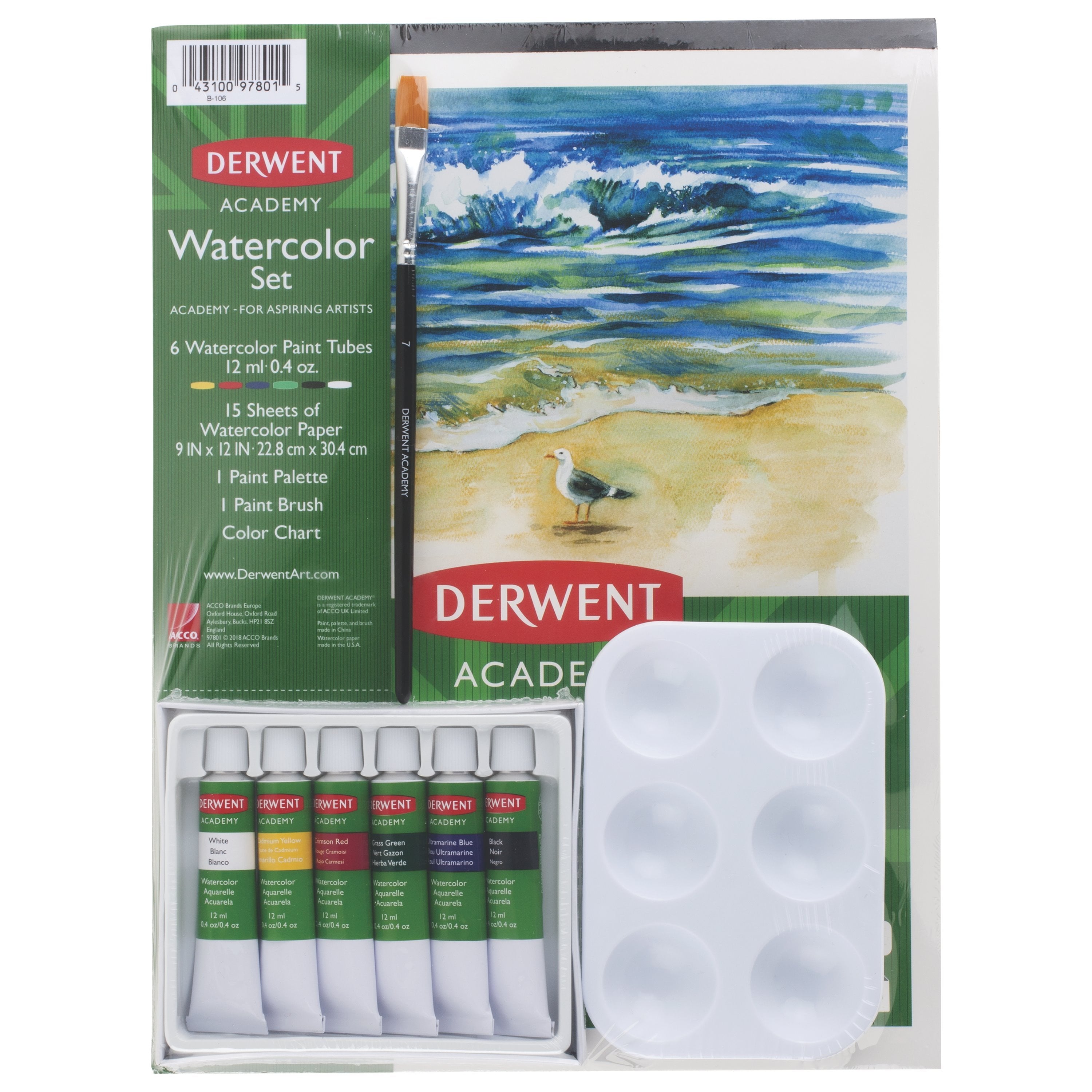 Derwent Academy Watercolor Paint Set (97801)