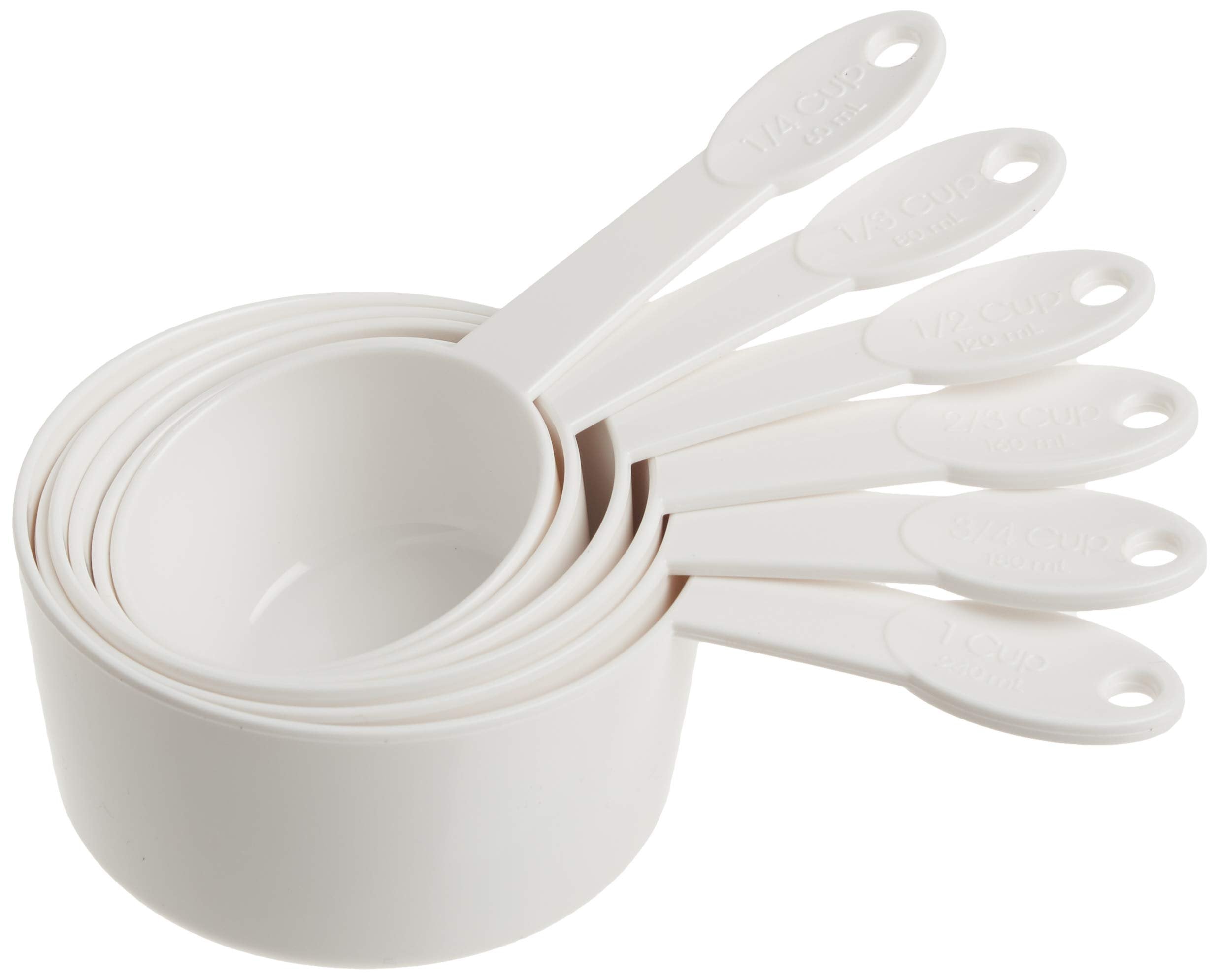Prepworks by Progressive Measuring Cups, White - Set of 6