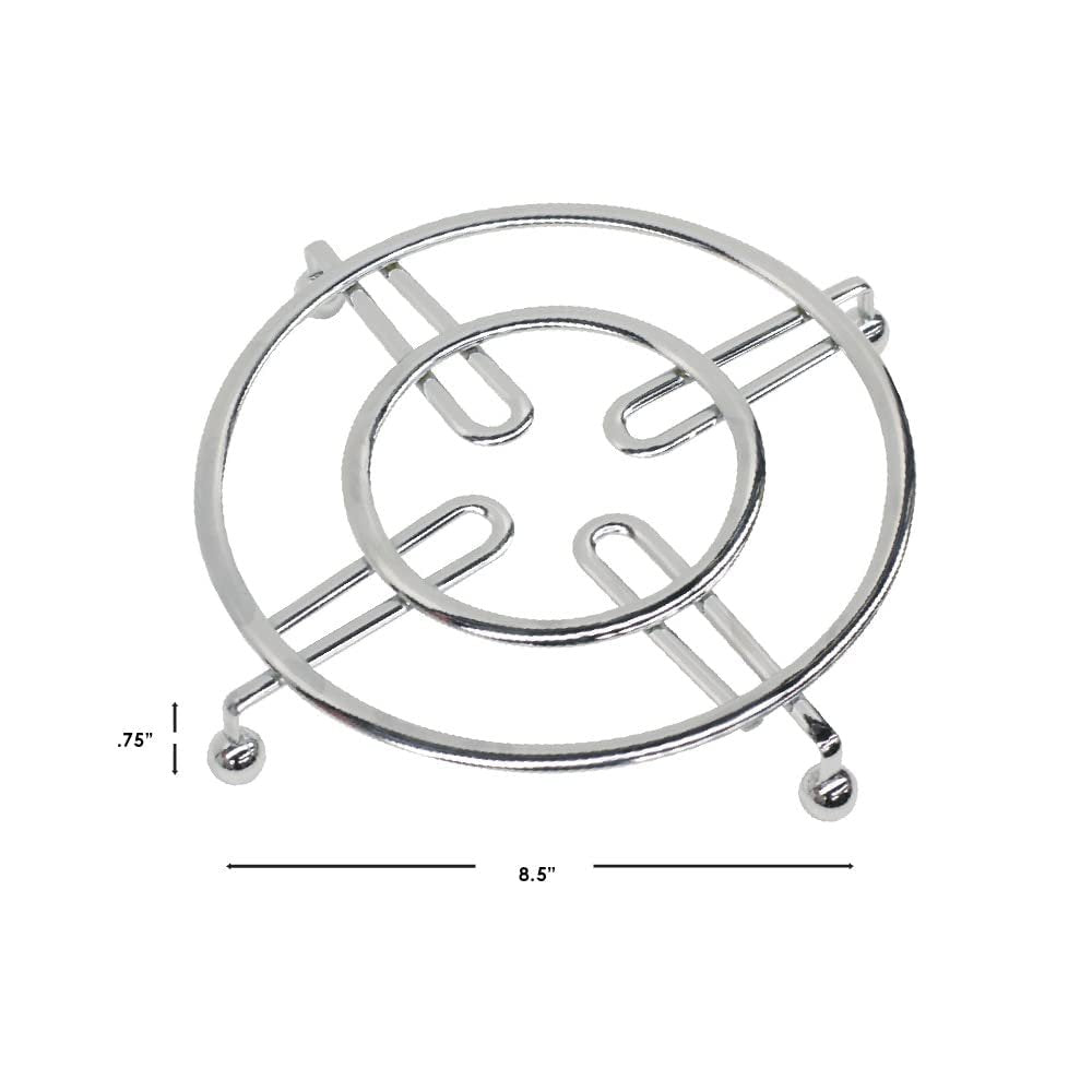 Home Basics Chrome Collection Trivet