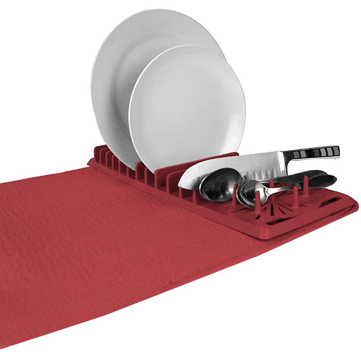 Cuisinart Drying Mat with Rack (Red)