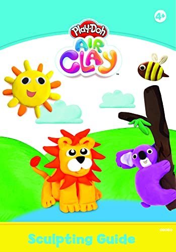 Play-Doh Air Clay Creature Creations with 6 Colors and 3 Accessories for Girls and Boys 4 Years Old and Up