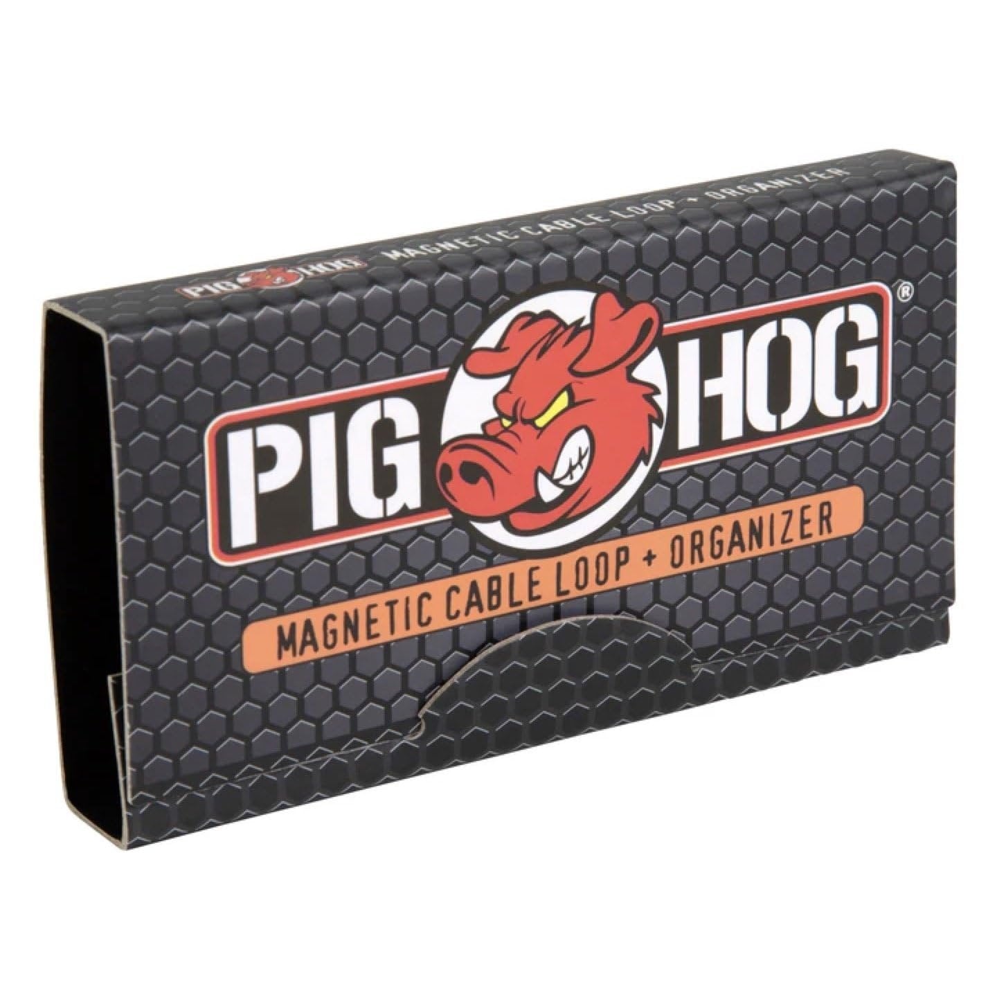 Pig Hog PHMAGLOOP Magloop Magnetic Cable Organizer Durable Flexible Versatile Loops - 2 Pack