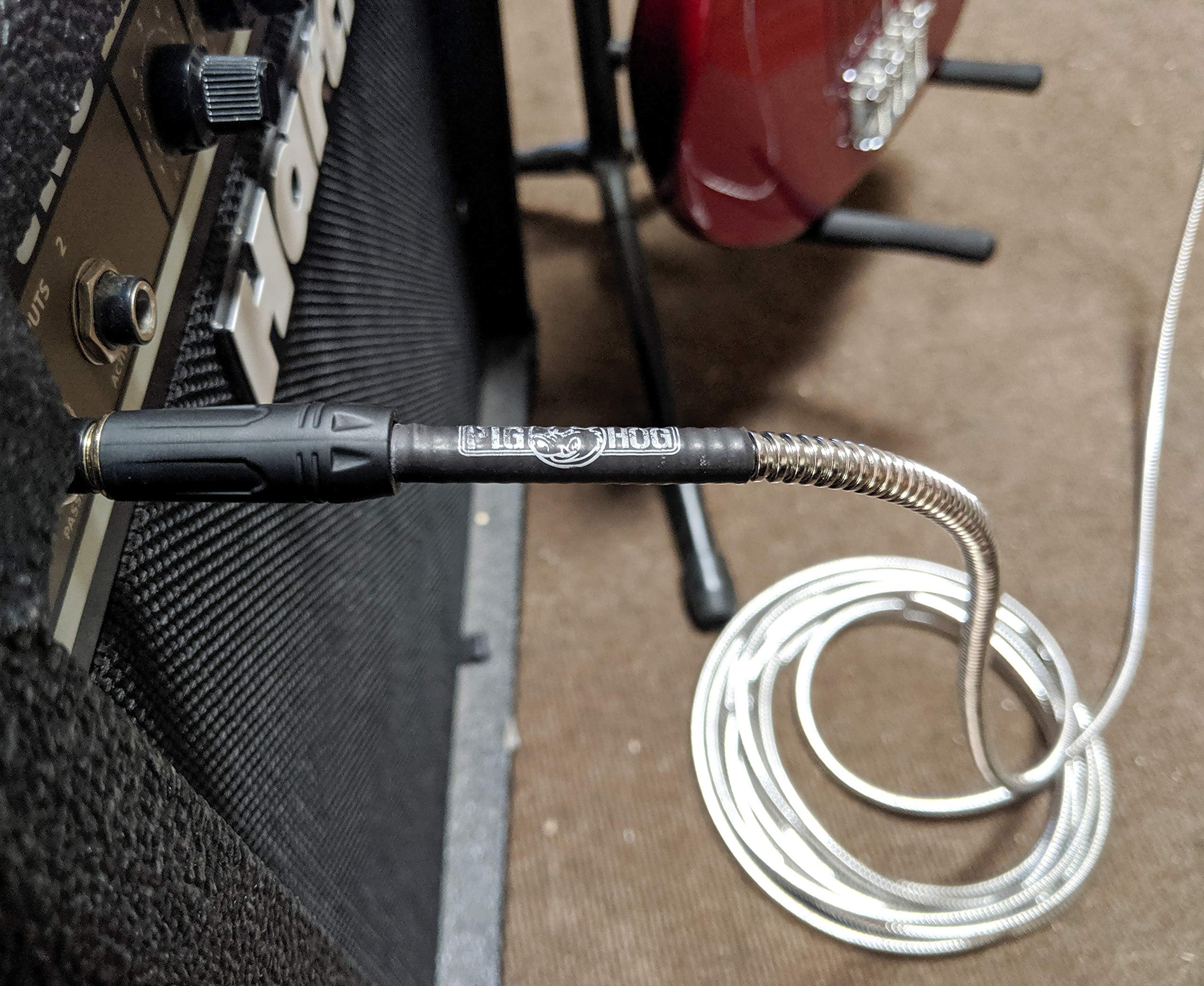 Pig Hog Armor Clad 1/4" Instrument Cable, 10 feet (PHAC10)