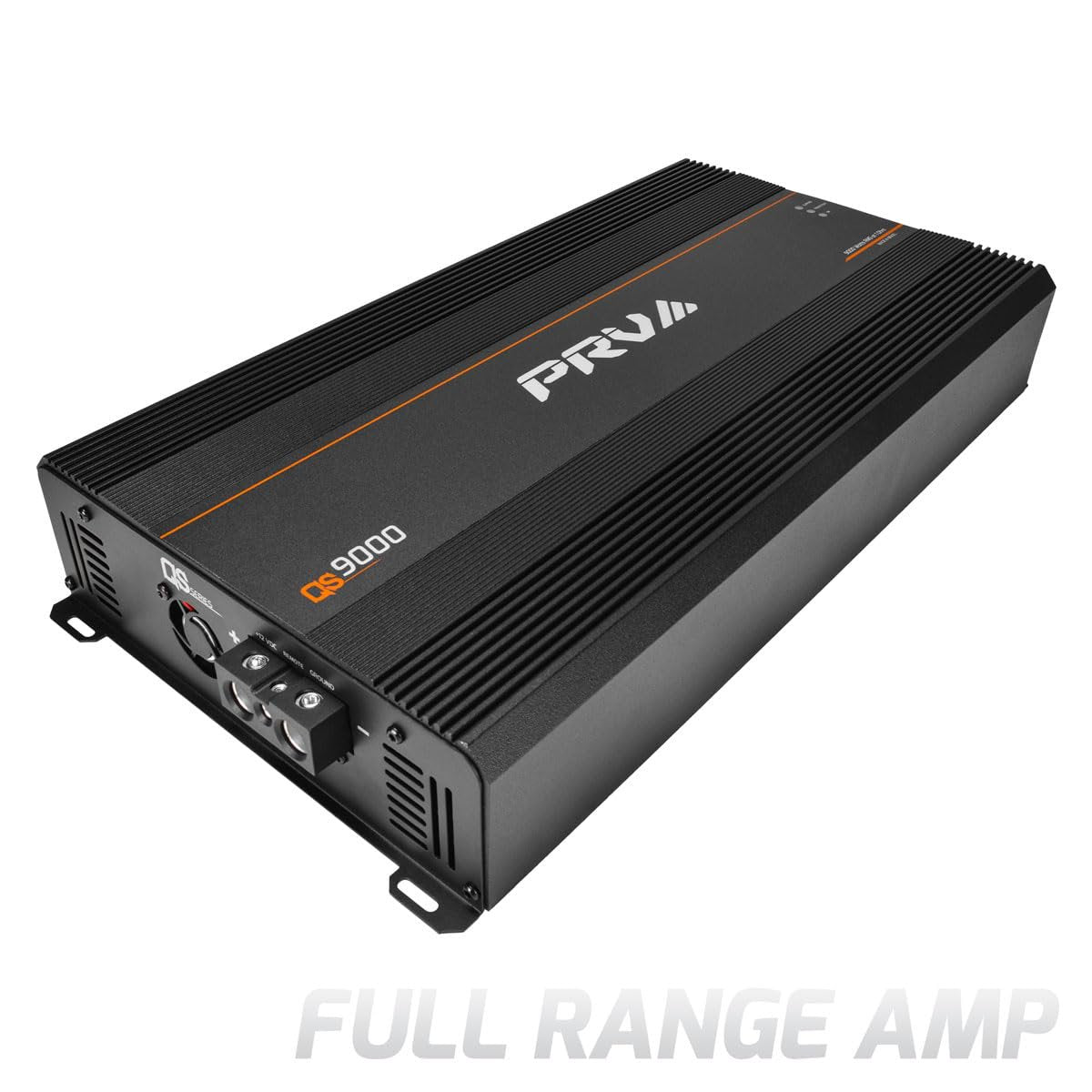 PRV Audio QS9000.1 QS Series Full Range Amplifier Compact 1 Channel Pro Loudspeakers Car Audio Amp 9000 Watts RMS at 1 Ohm