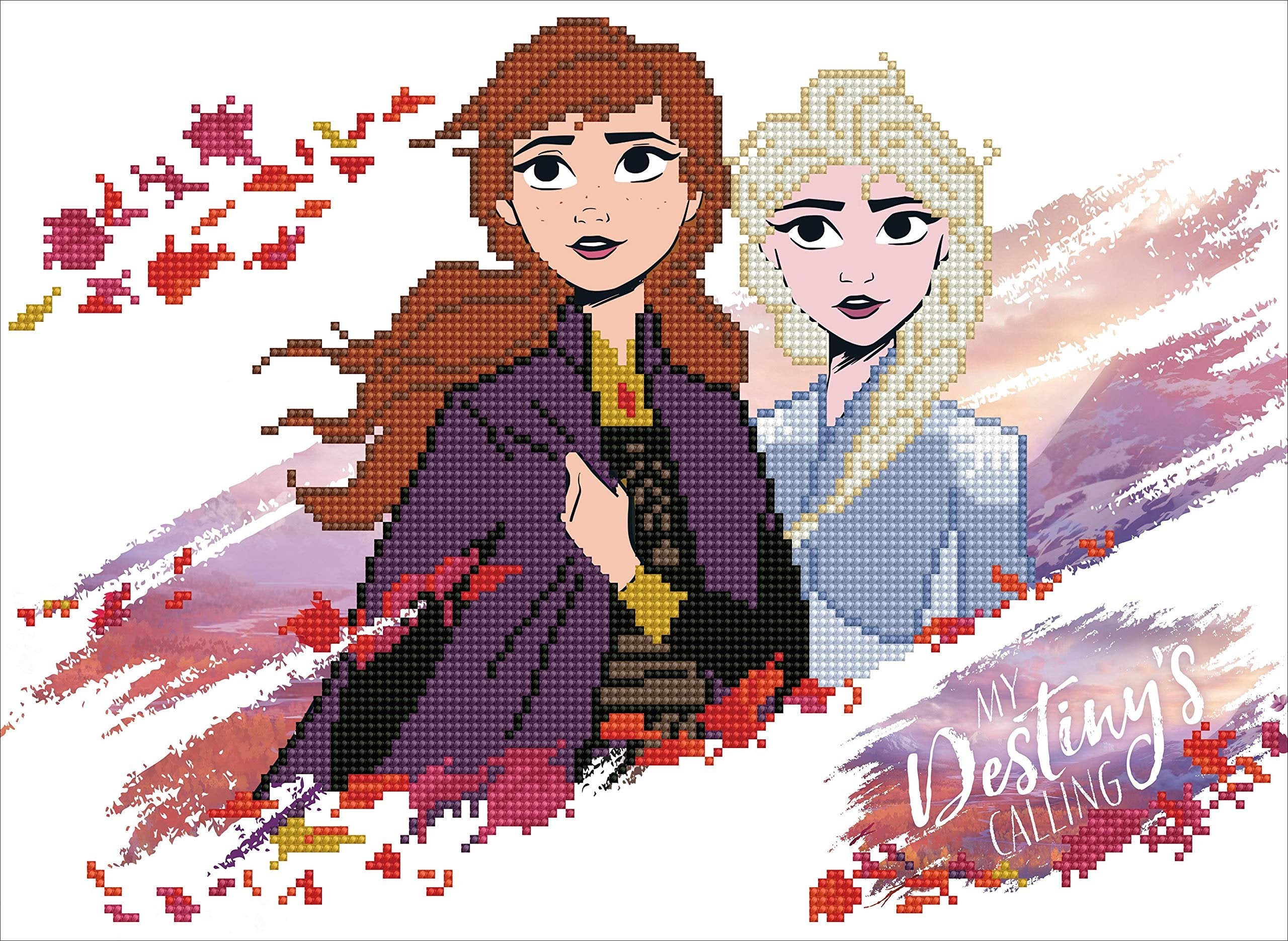 Diamond Dotz Kit Intermediate Disney Anna and Elsa