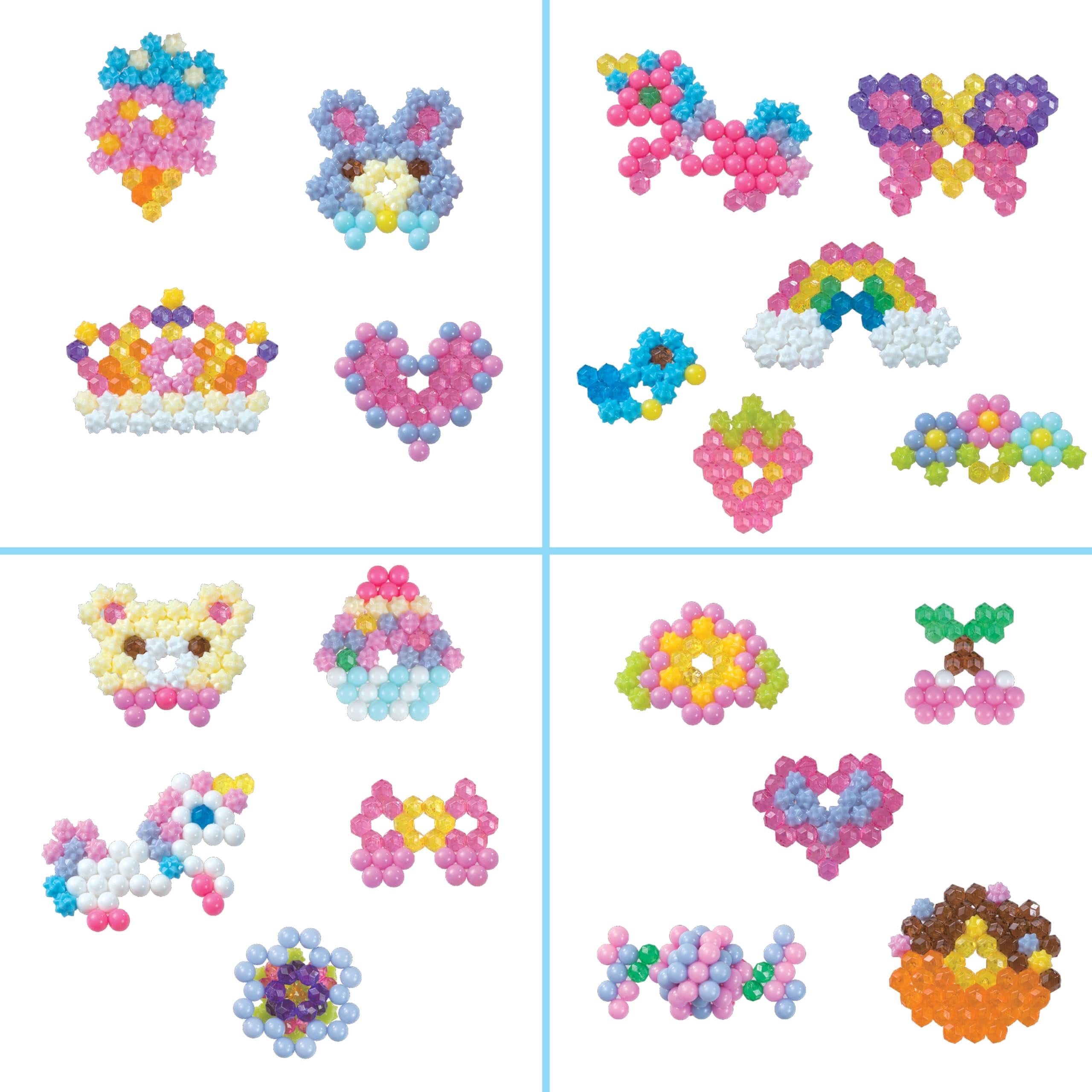 Aquabeads Design & Style Rings Complete Arts & Crafts Bead Kit for Children - Create 10 Unique Wearable Rings