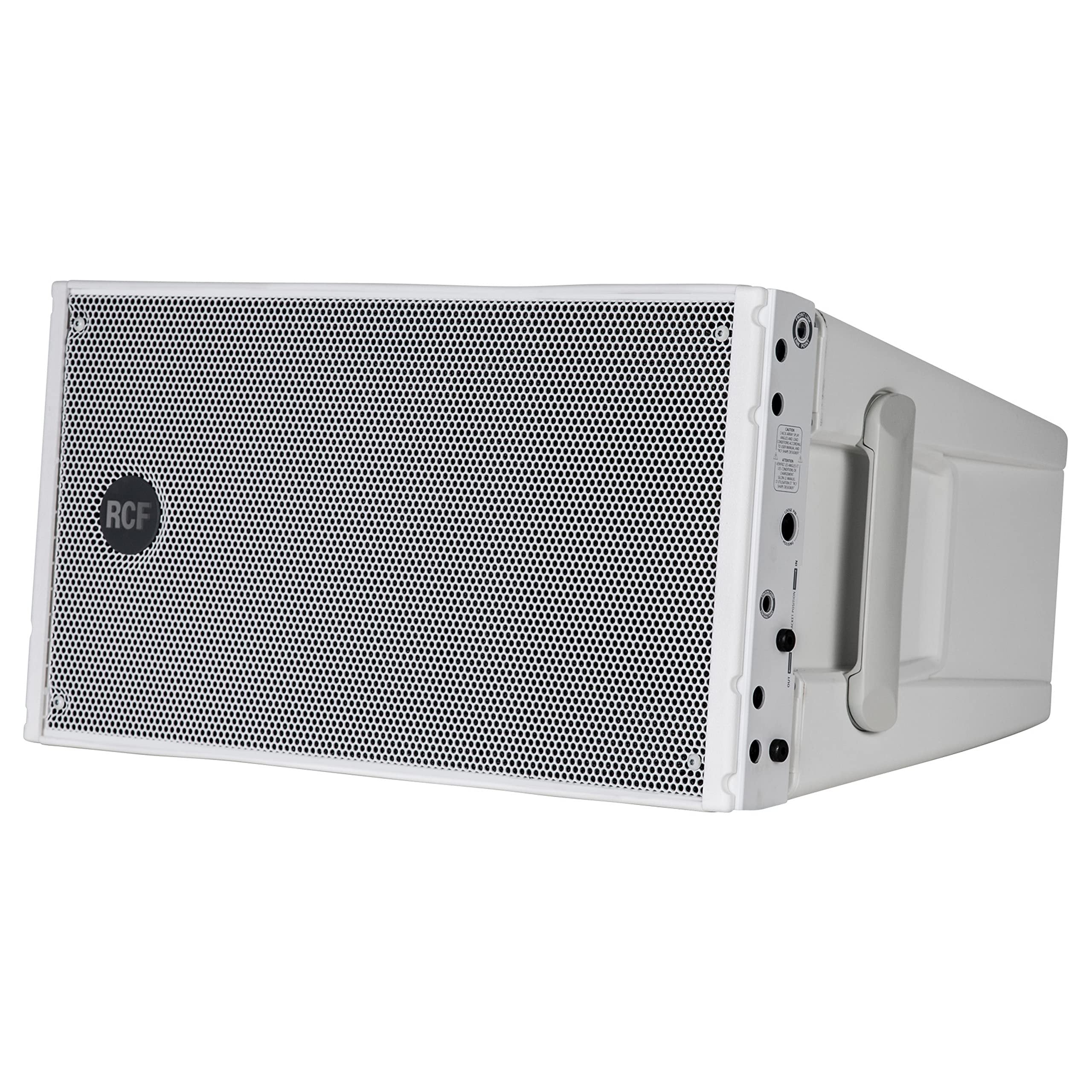 RCF HDL 10-A 1,400-watt, Dual 8-inch Active Line Array Module - White (each)