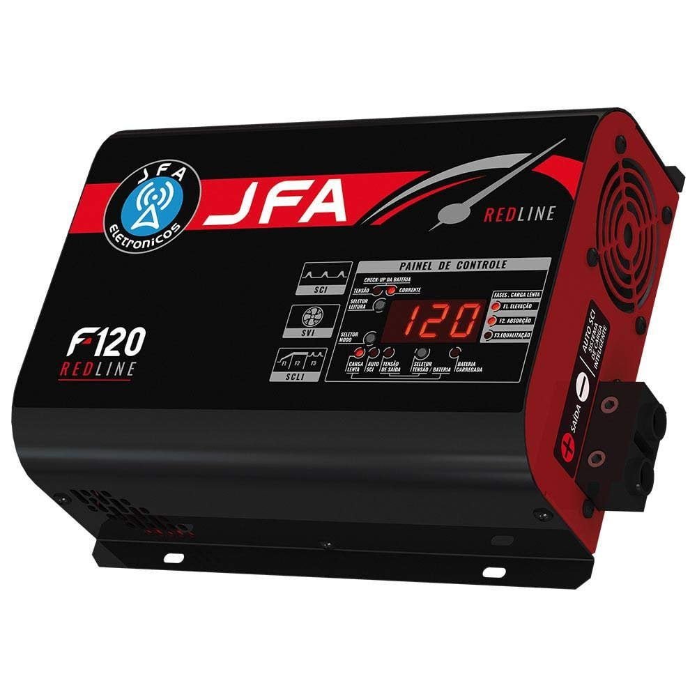 JFA Electronics REDLINE120A Charger Source, Black