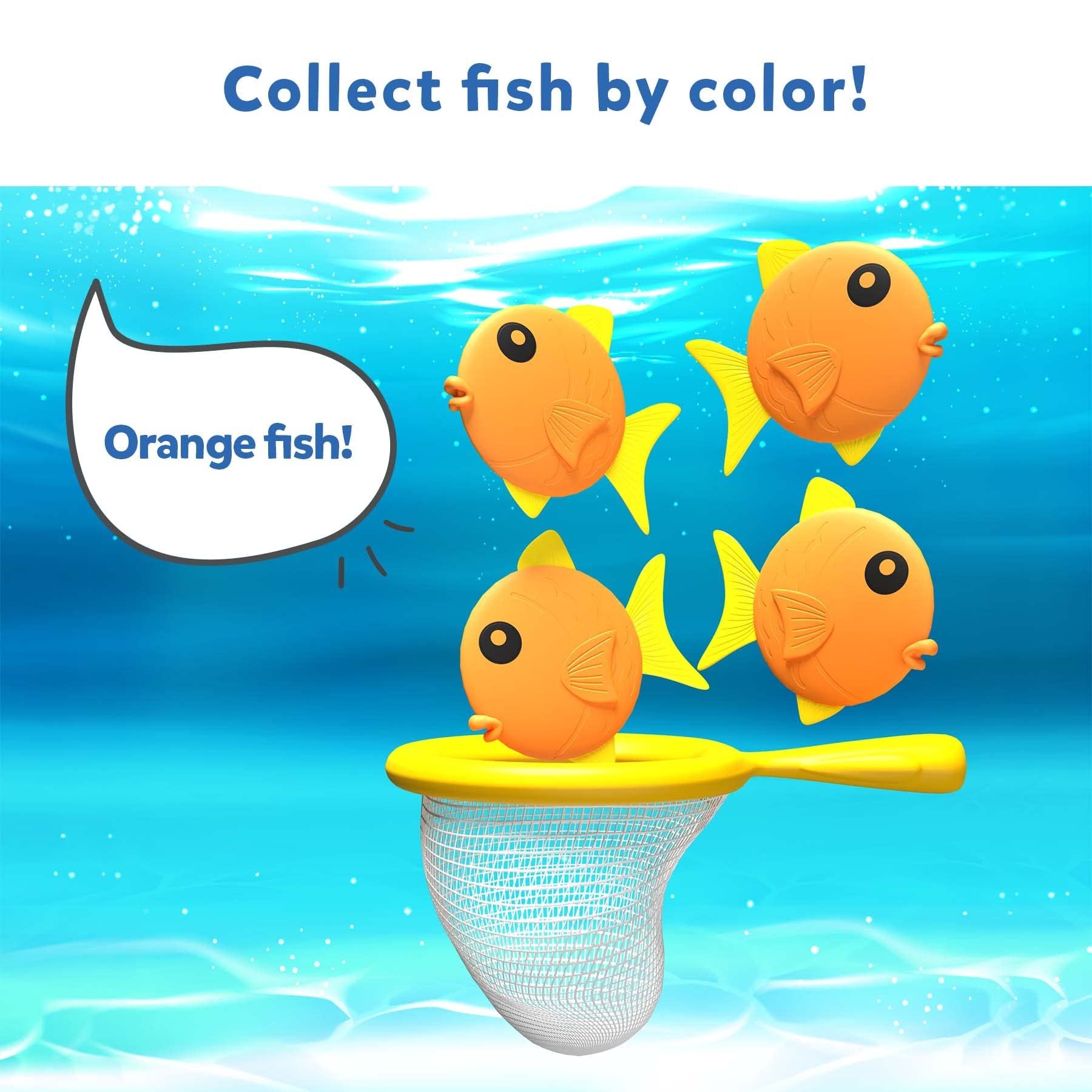 Skillmatics Outdoor & Bath Toys - Let's Fish, Fishing Game, Toddler Toys, Learn Colors & Counting, Pool Toys for Kids, Gifts for Boys & Girls Ages 3, 4, 5, 6