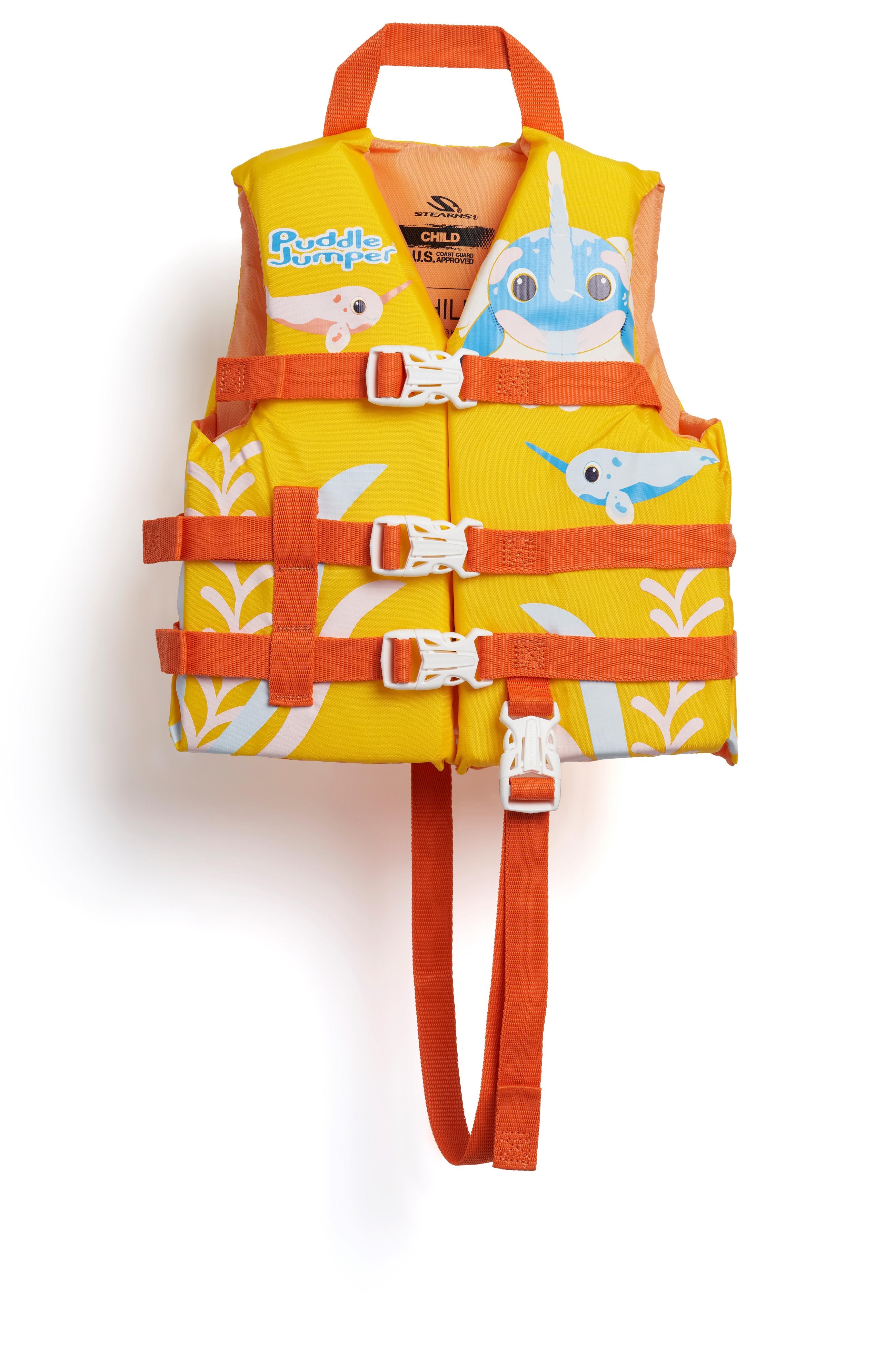 Stearns® Original Puddle Jumper® Swim Shifters® Child Life Jacket (30-50 LB), Narwhal Yellow