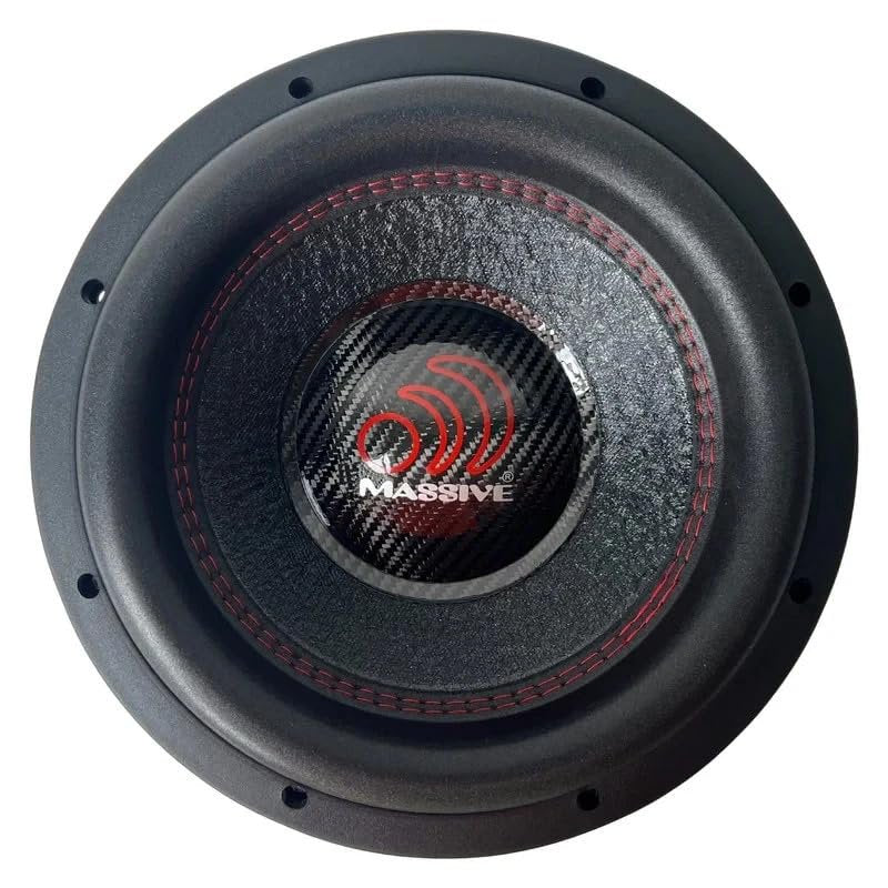 H104X - 10" 2000 Watts RMS Dual 4 Ohm 3" V.C. Mega Subwoofer