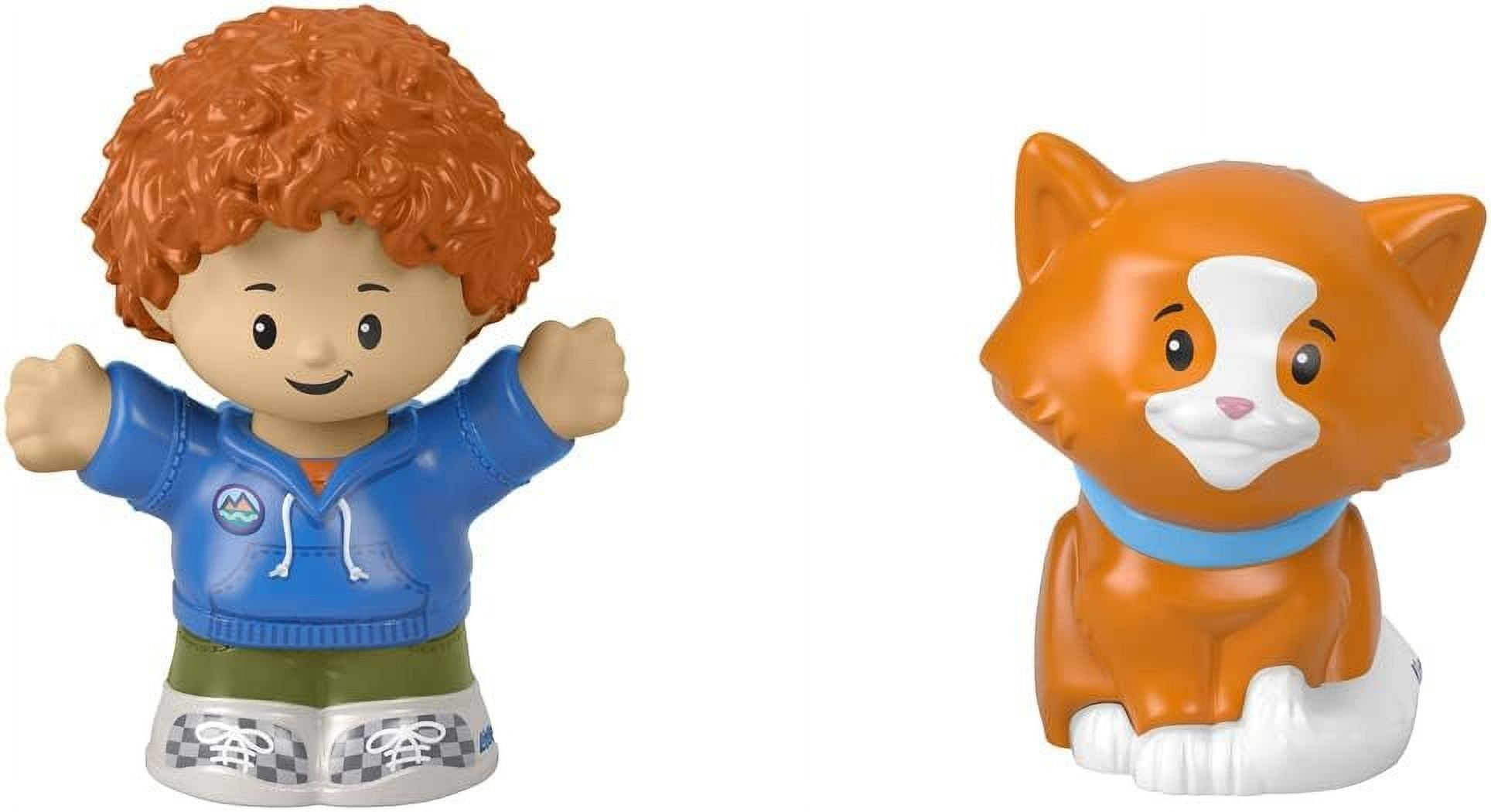 Fisher-Price Little People, Boy and Cat